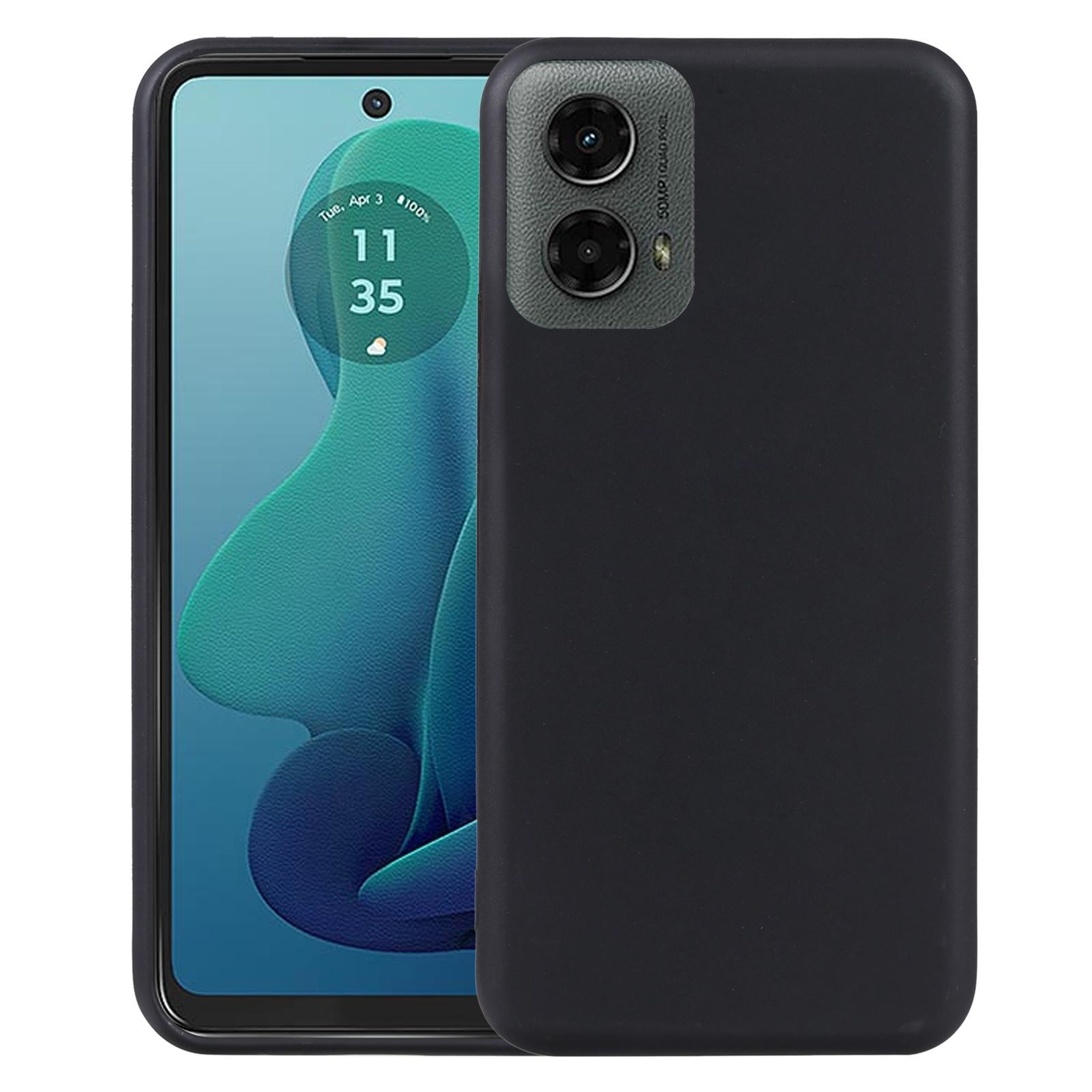 Moto G 5G 2024 Case Slim Shockproof TPU Phone Cover Protective Black – view 25