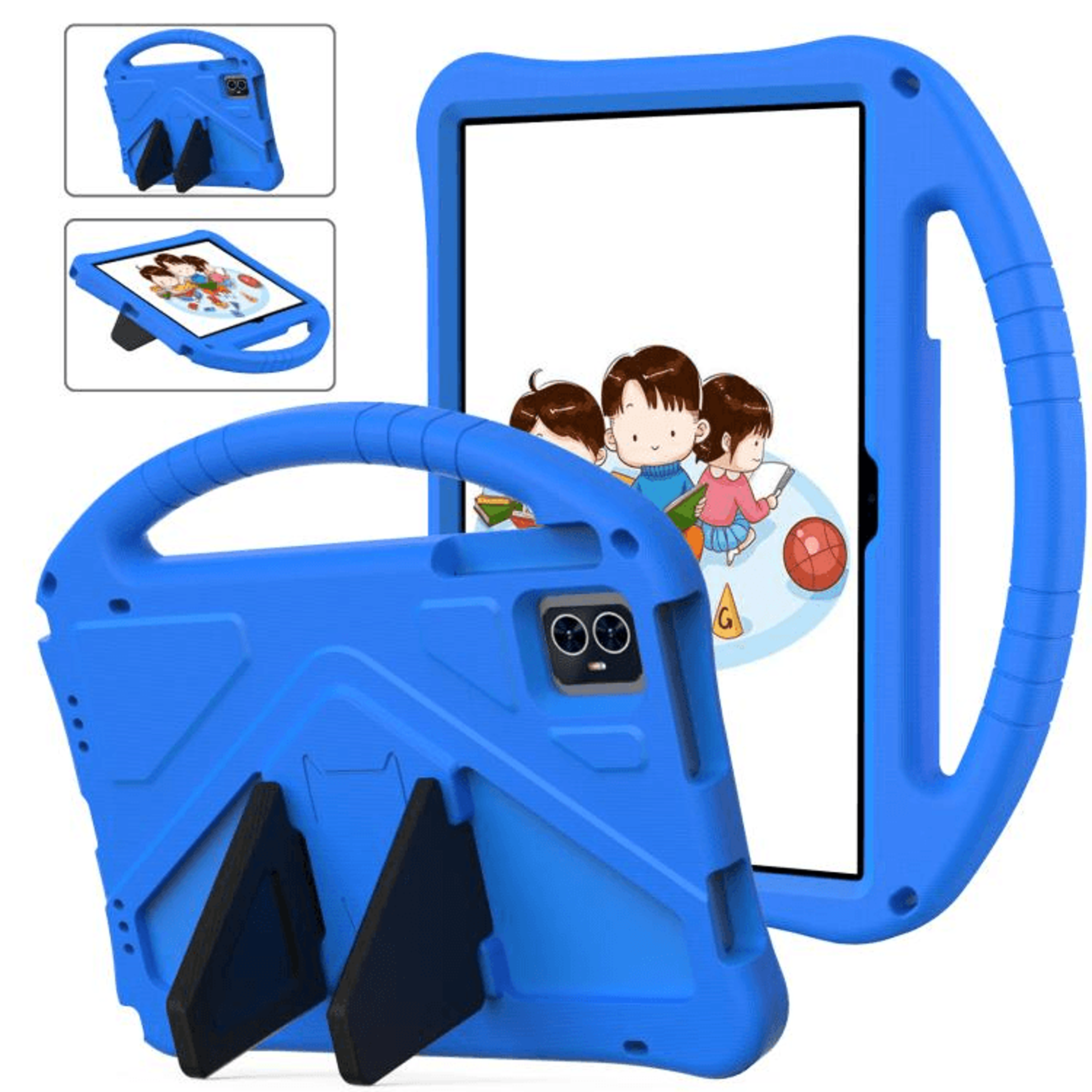 Shockproof Kids Tablet Case For TMobile Revvl Tab With Kickstand And Grip Handle 9