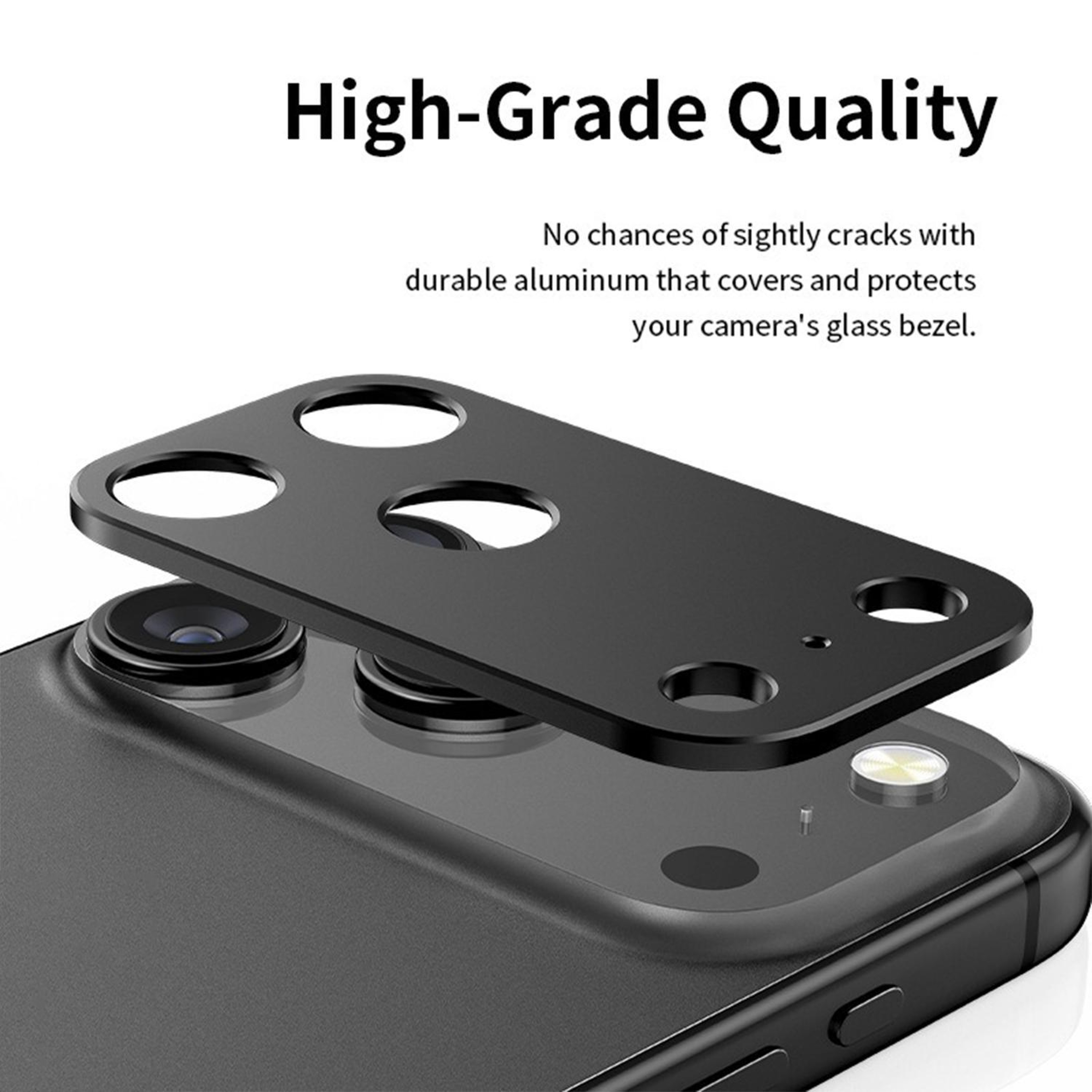 Aluminum Alloy Camera Lens Ring Protector For IPhone IPhone Lens Protector Camera Ring Protector 2