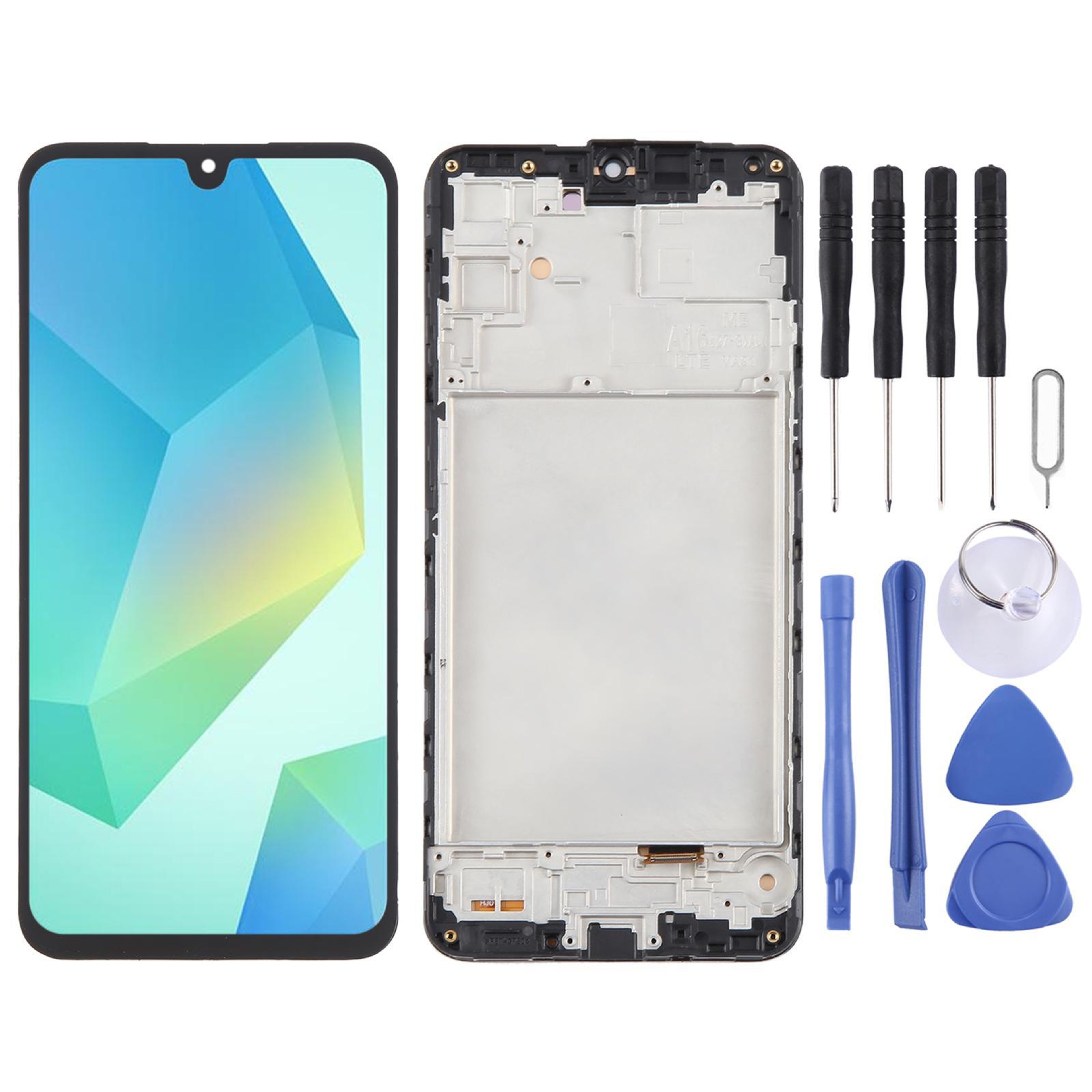Samsung Galaxy A16 4G OLED Screen Replacement with Frame Full Assembly Touch Digitizer – view 1