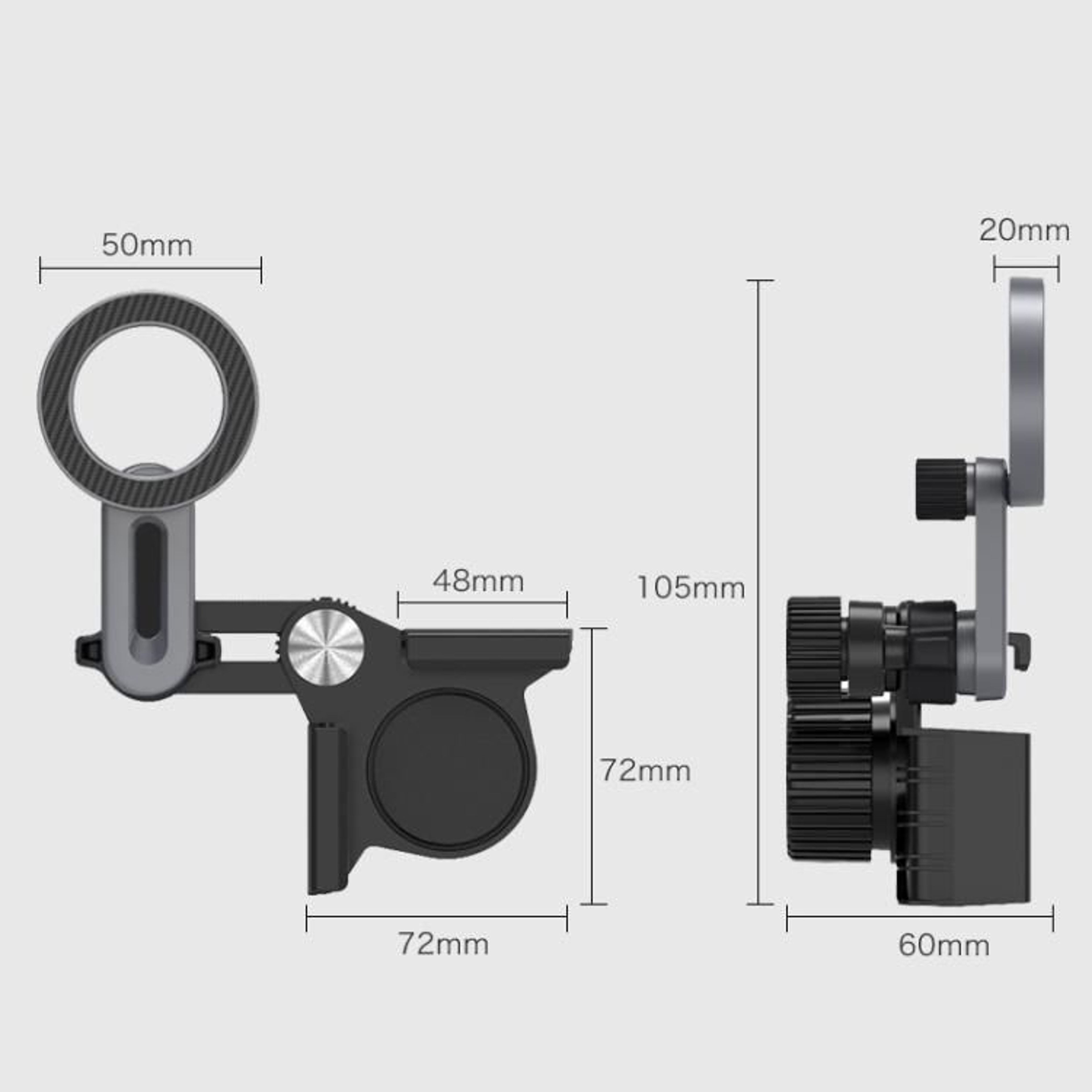 Magnetic Car Phone Holder For Tesla Screen Foldable Dashboard Mount 8