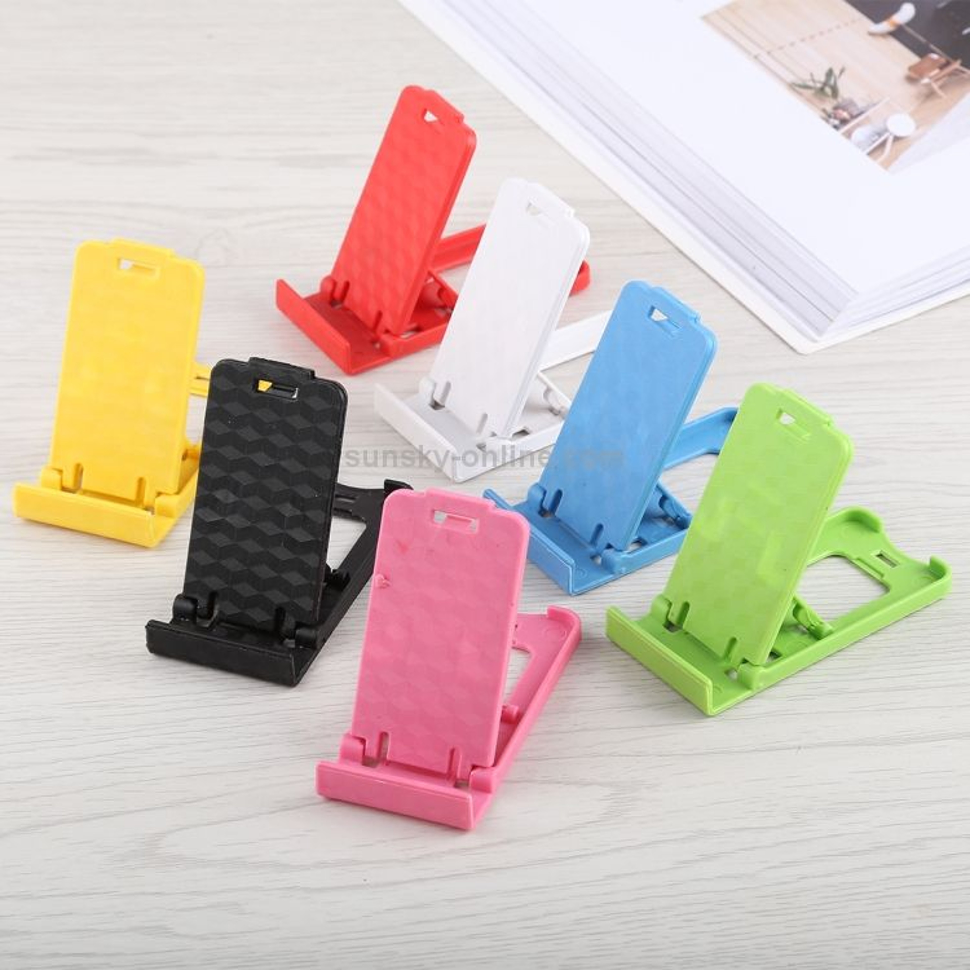 Adjustable Foldable Phone Stand Portable Universal Desk Holder 5