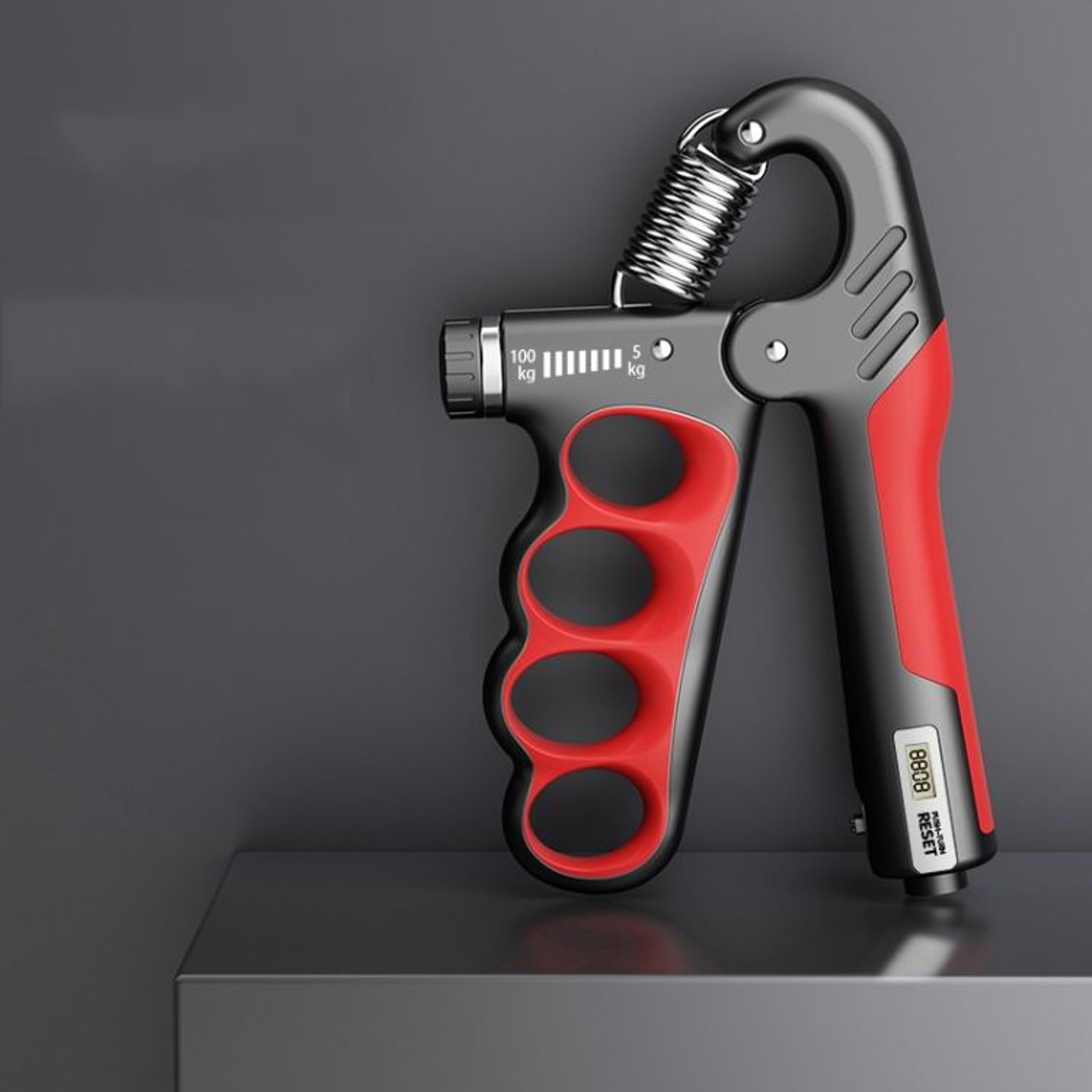 Adjustable Hand Grip Strengthener With Counter 5100kg Forearm Trainer 11