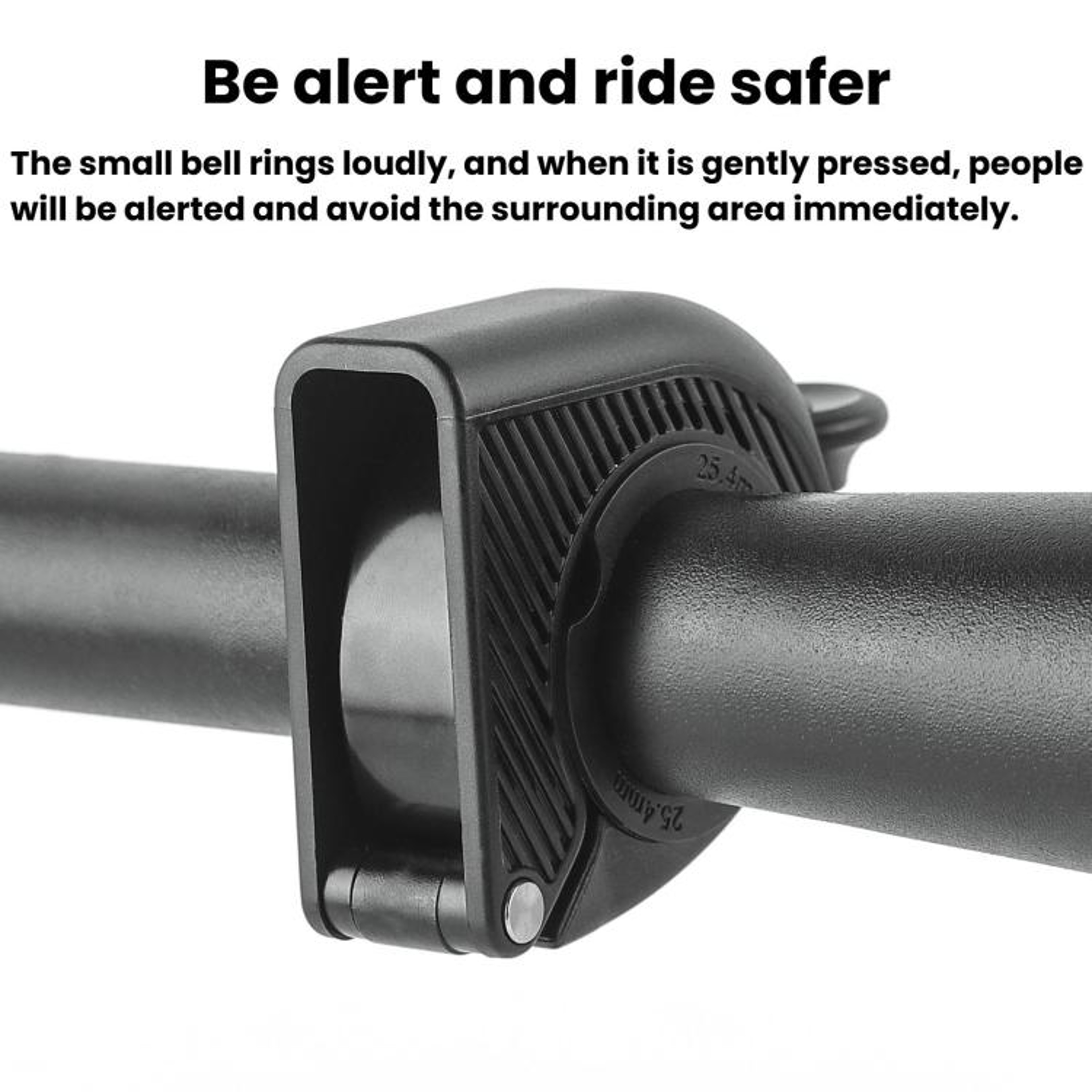 Stealth Bike Bell Hidden Handlebar Ring 90dB Aluminum Bicycle Bell 4