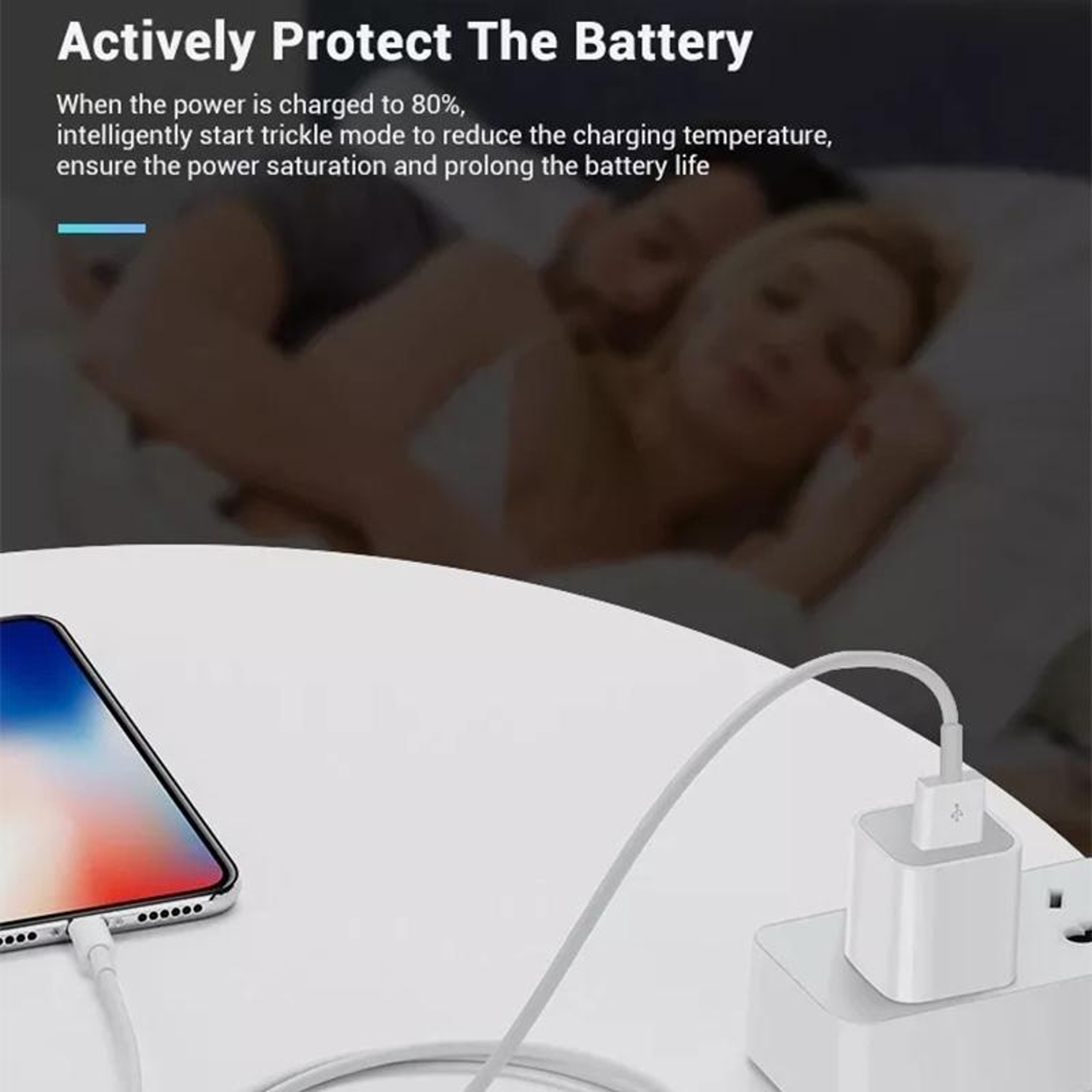 Compact USB Wall Charger Fast Charging US Plug Adapter – view 6