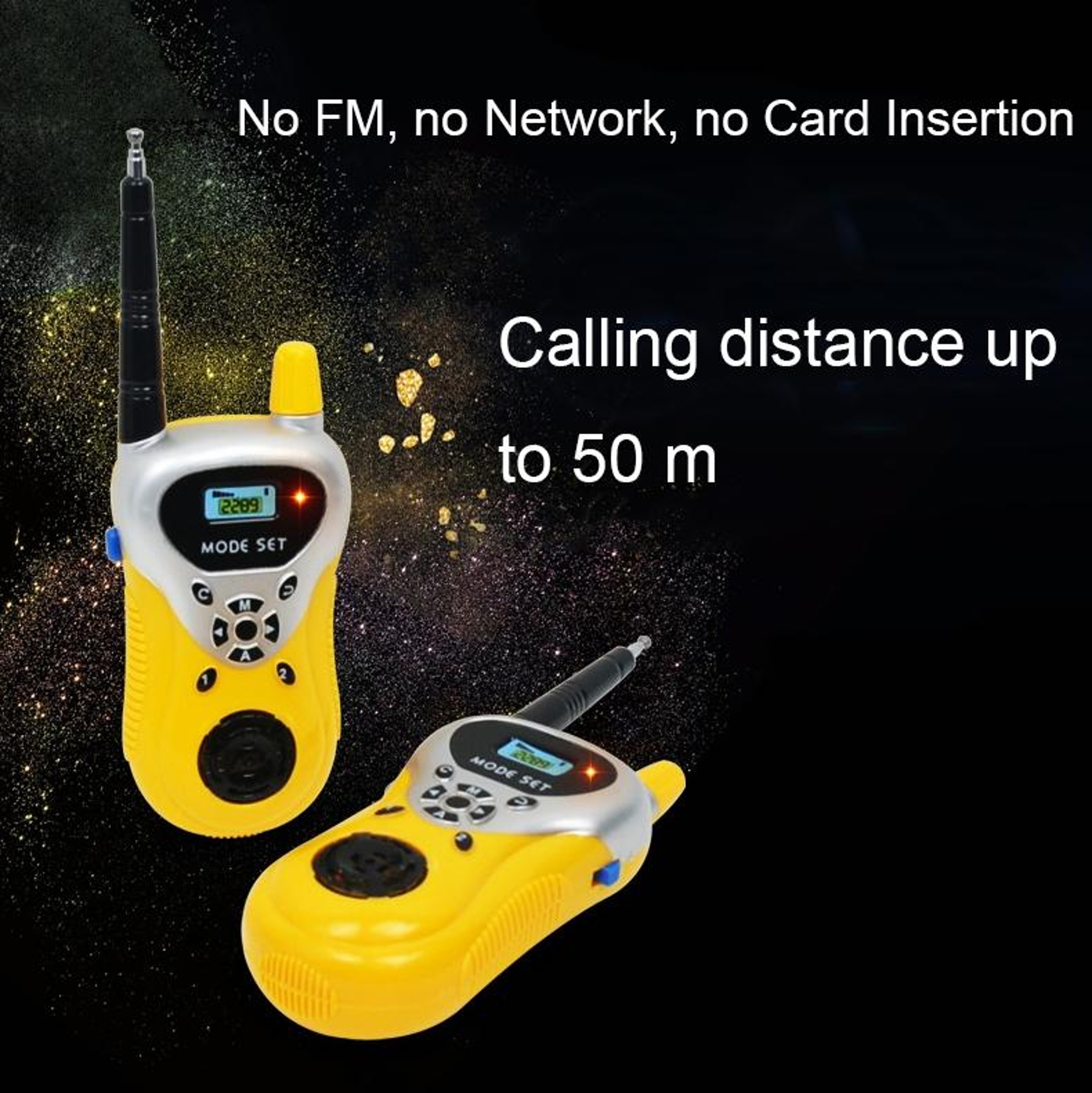 Kids Adventure Walkie Talkie Set Portable Two Way Radio Toy For Outdoor Play 3
