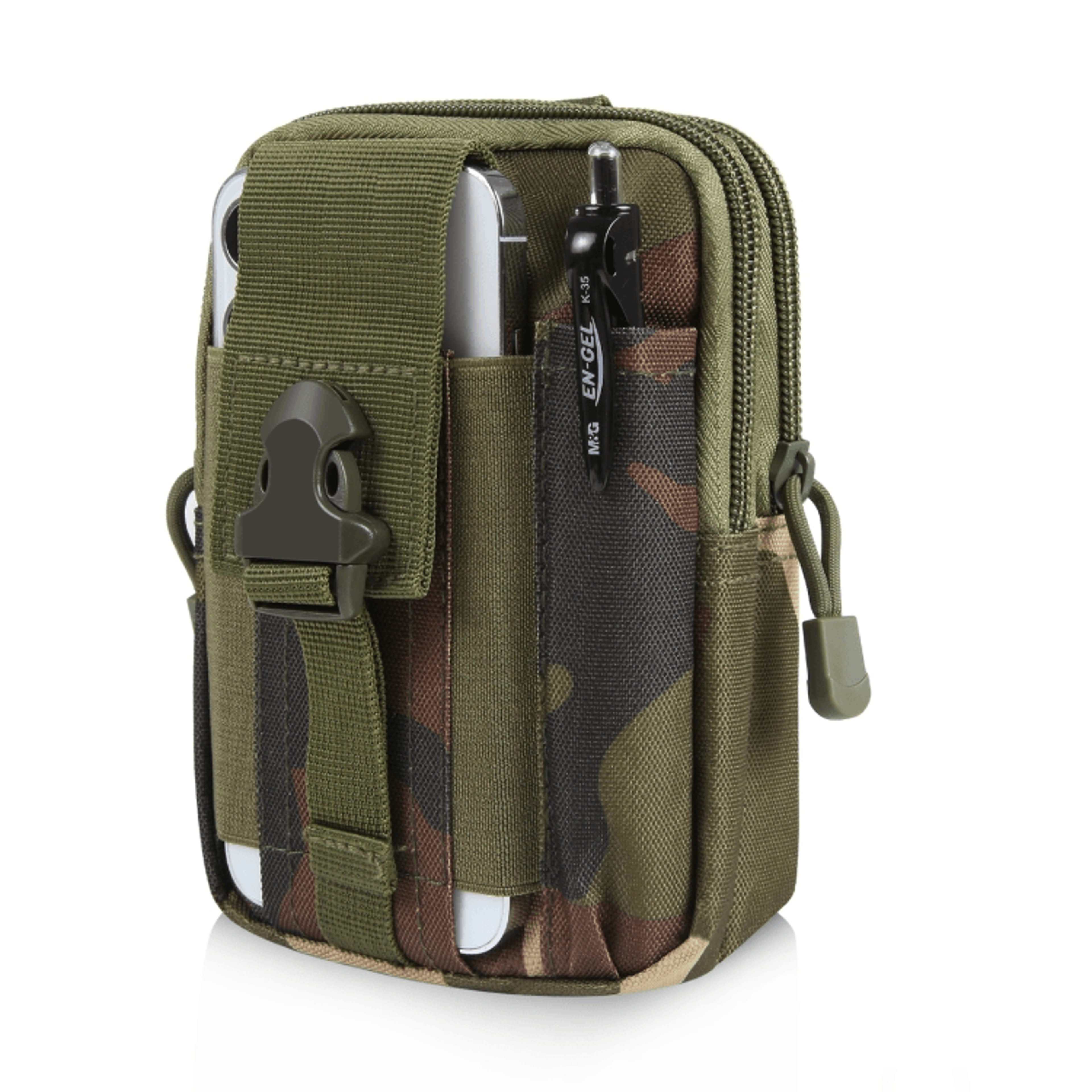Tactical Waist Bag Phone Holder Durable Hiking Waist Bag Outdoor Utility Pouch 14