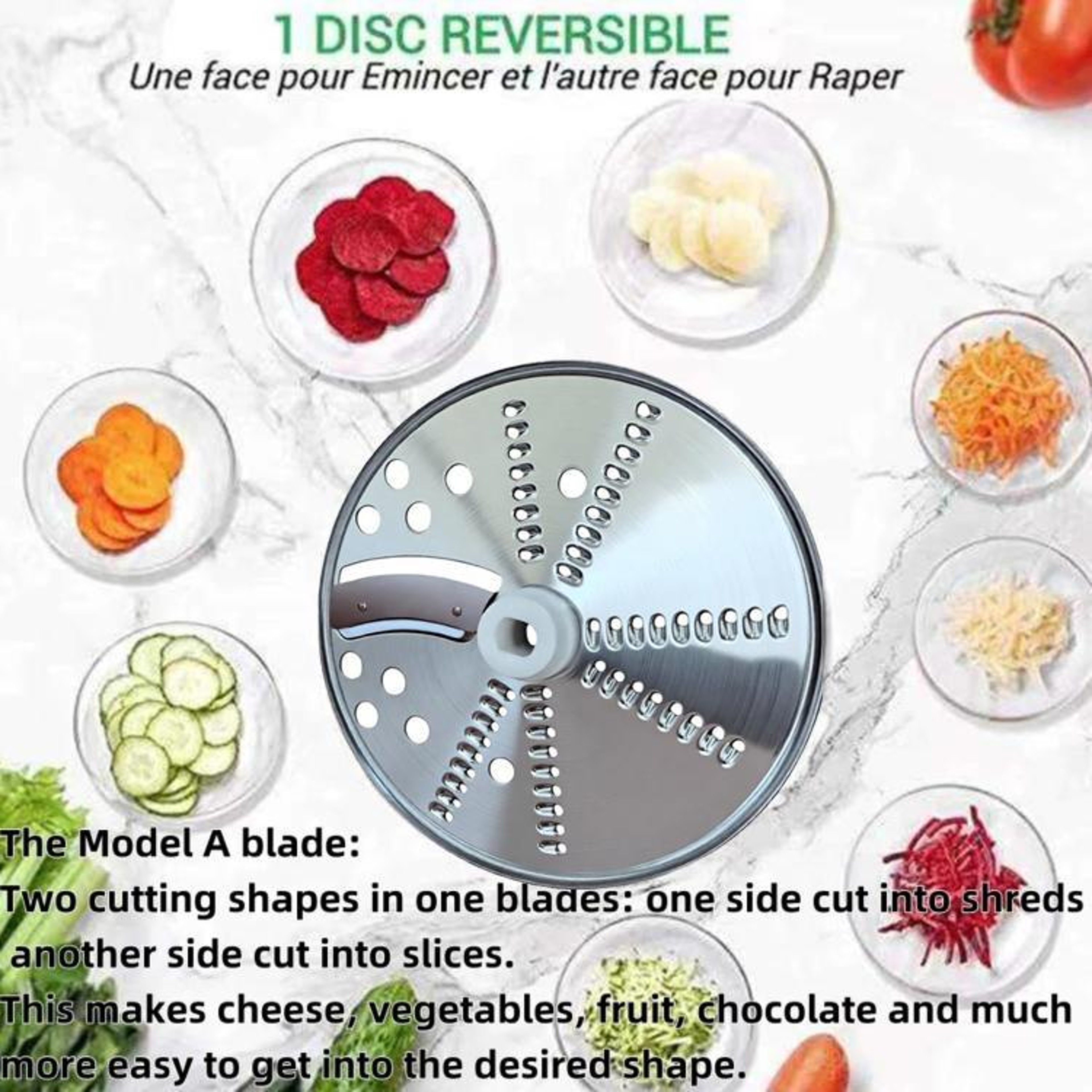 Thermomix Stainless Steel Slicer Grater Attachment For Effortless Food Prep 2