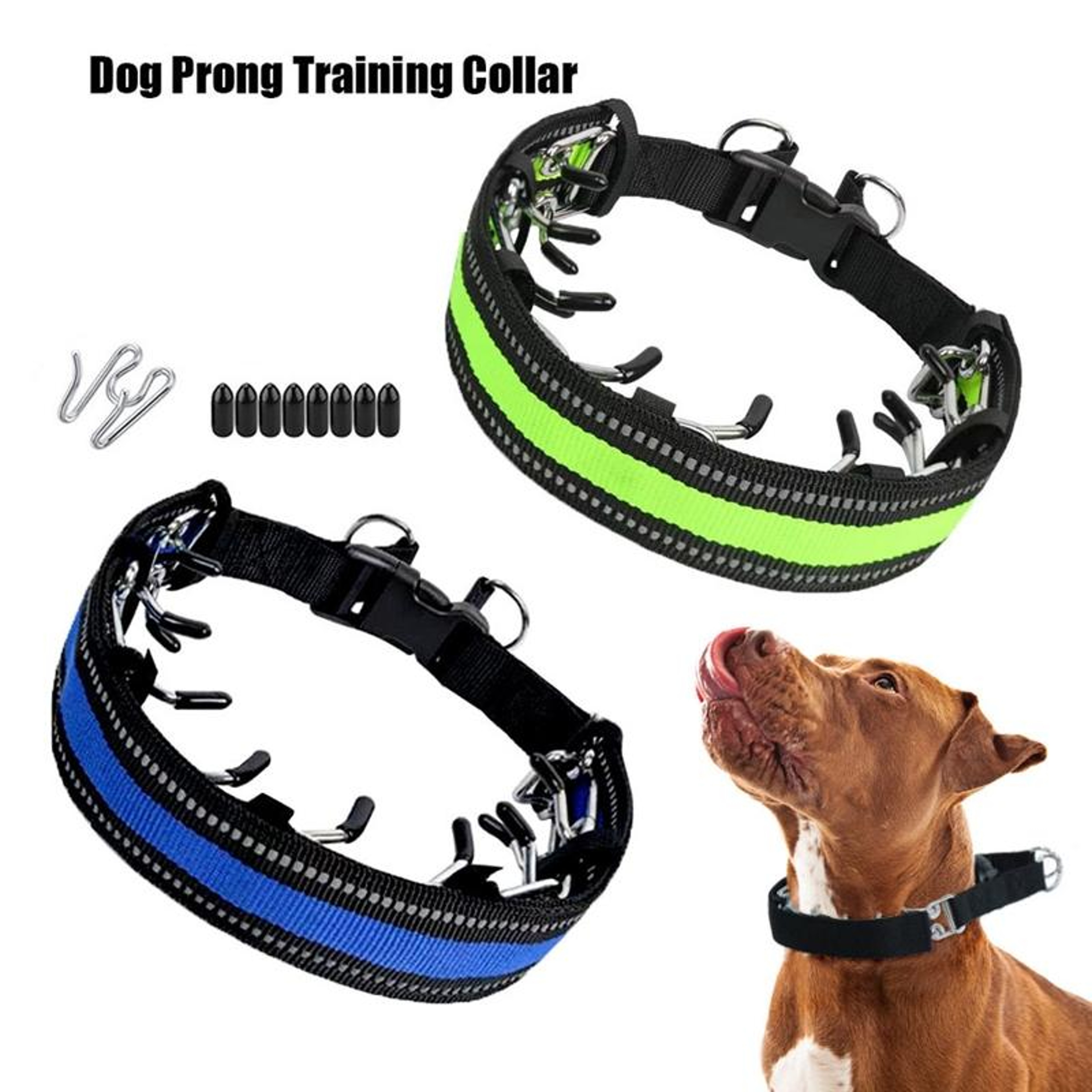 Adjustable Dog Training Chain Collar For Small Medium Dogs With Quick Release  AntiTwist Control 1