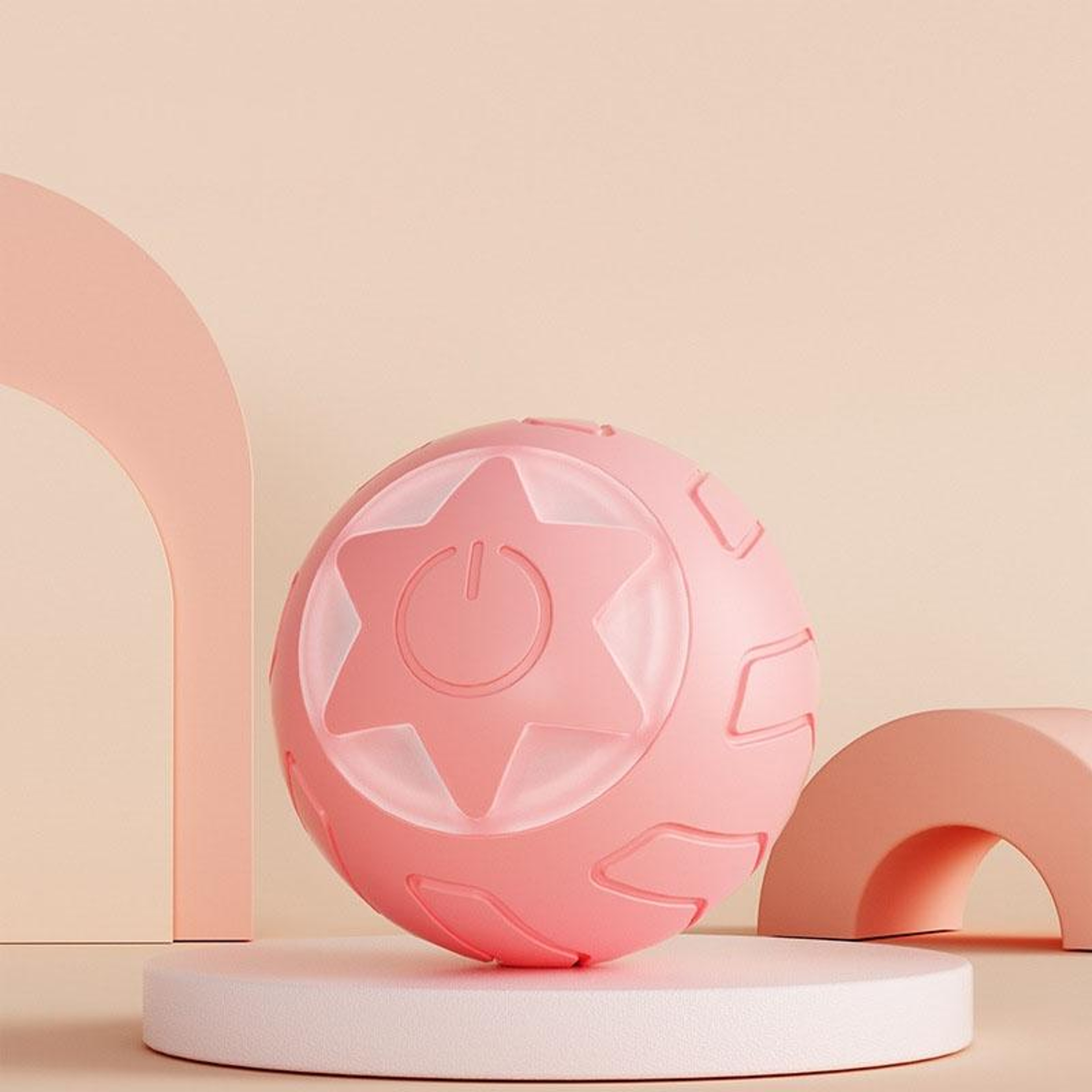 Smart Interactive Cat Ball Toy With LED Light And Motion Sensor For Indoor Pets 1