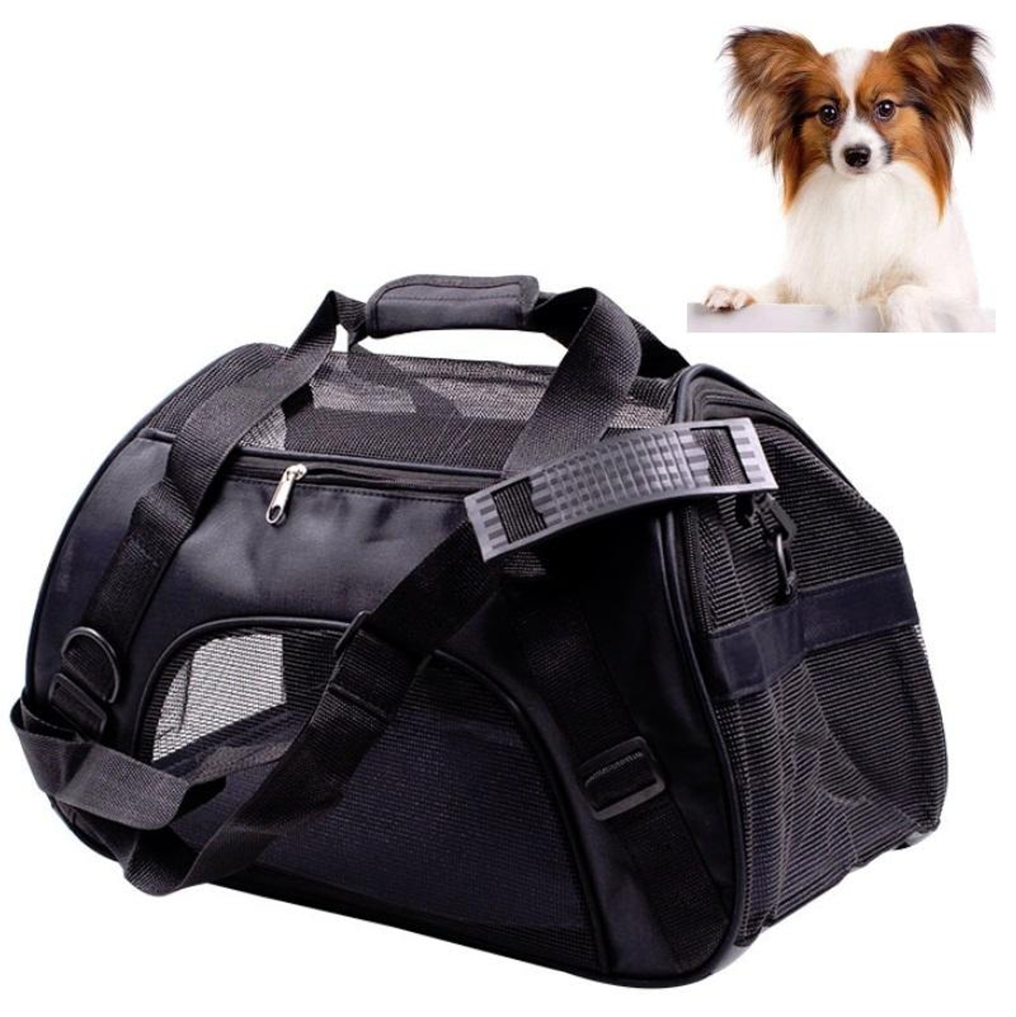 Portable Pet Backpack Carrier Breathable Folding Dog Travel Bag – view 9