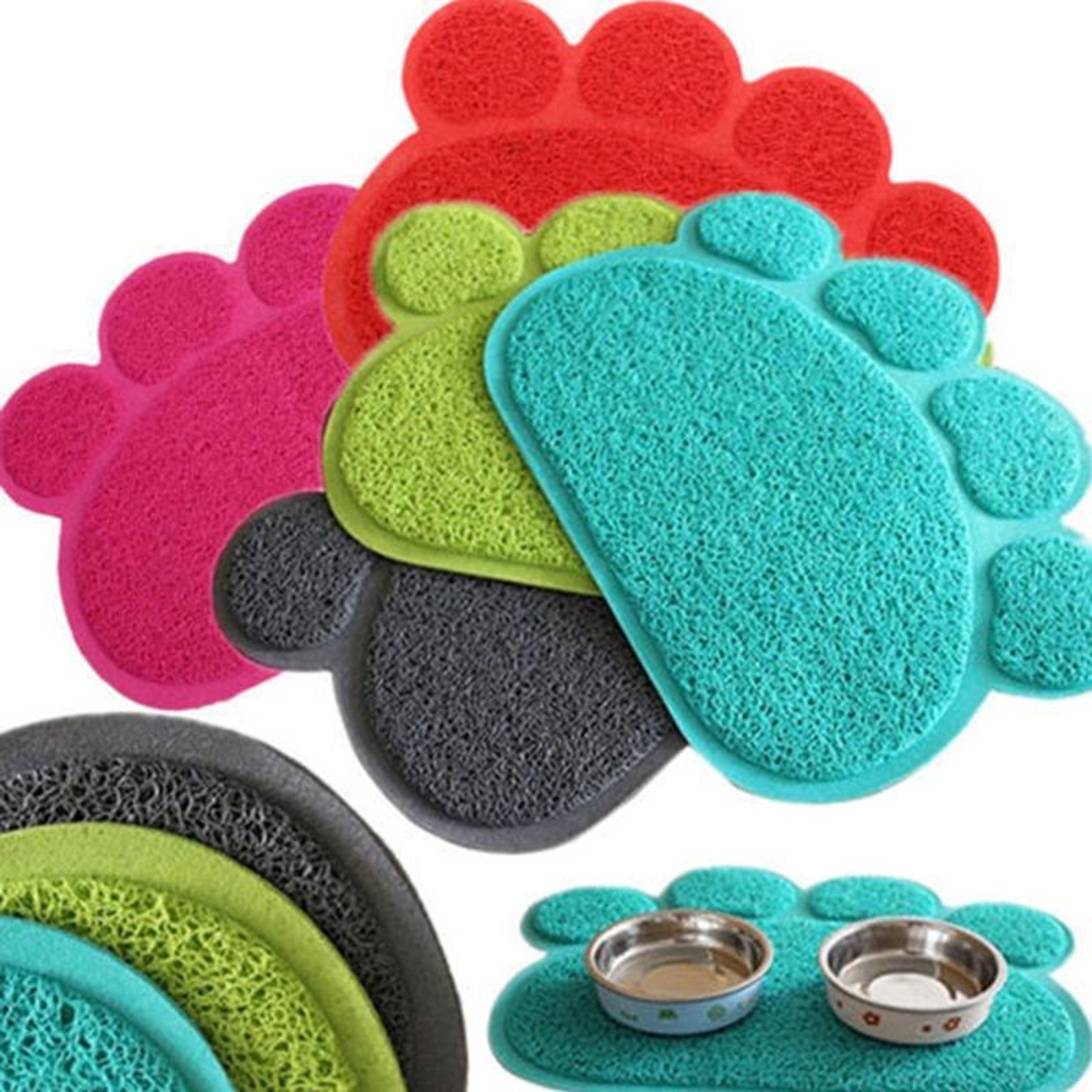 AntiTracking Cat Litter Mat Claw Design Waterproof Cat Mat With NonSlip Grip 3