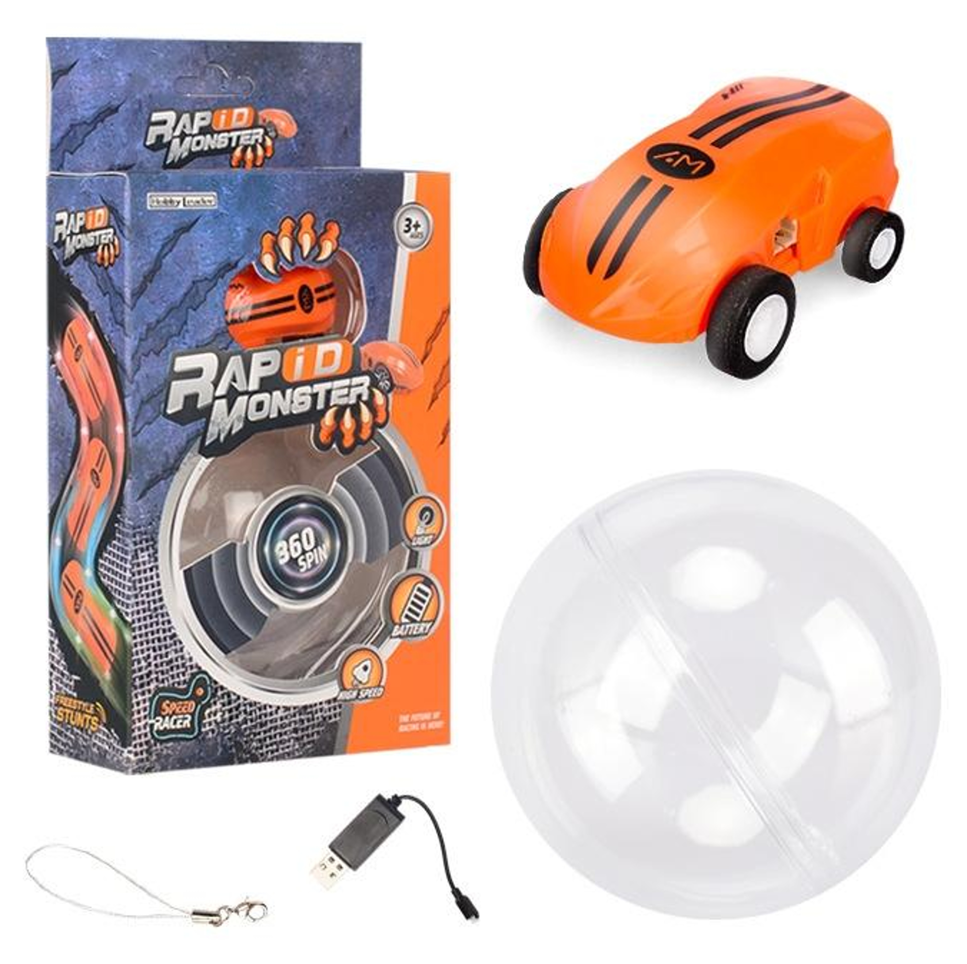 Mini High Speed Laser Racing Car Toy Stunt LED Pocket Car – view 8