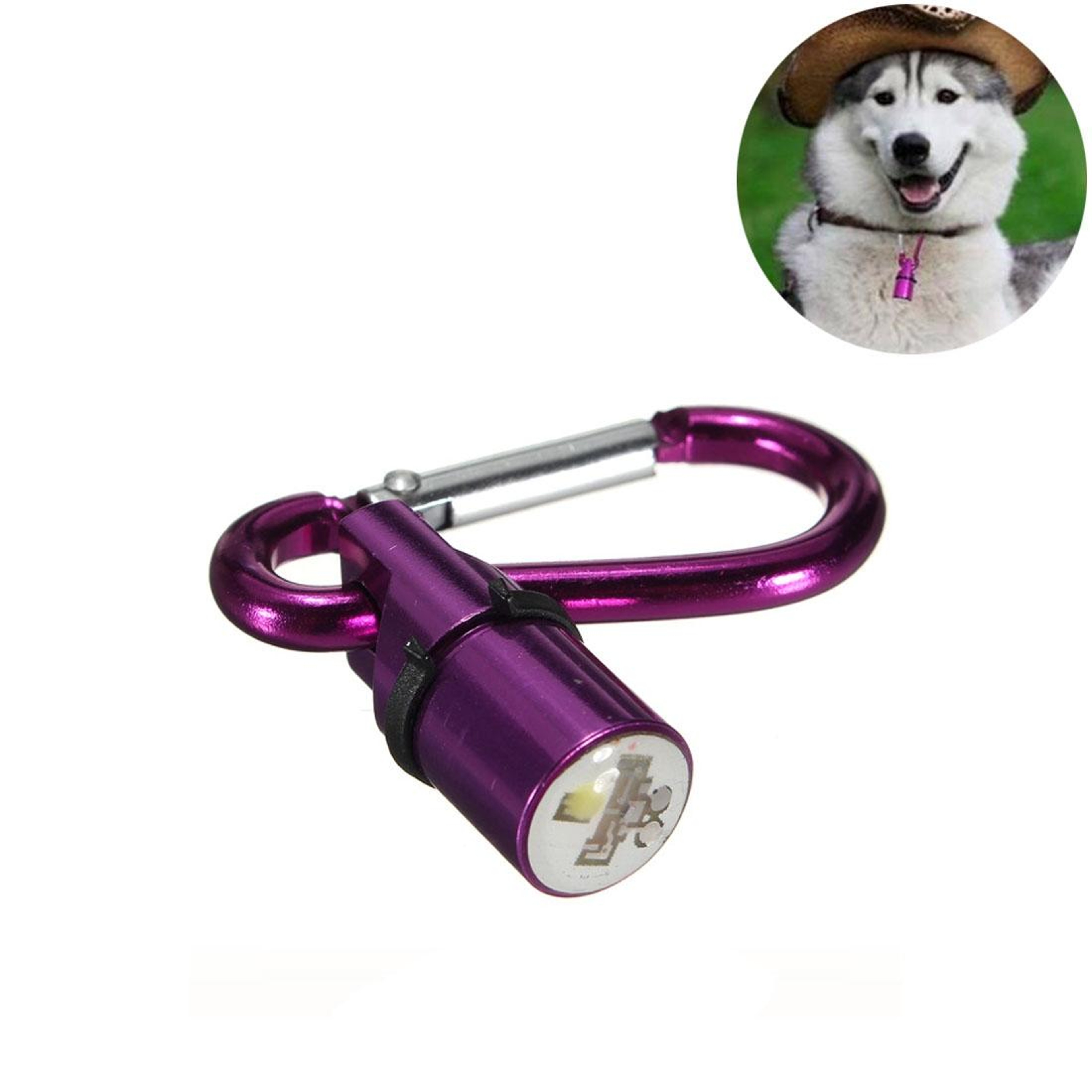 LED Dog Collar Light Blinking Pendant for Night Safety – view 4
