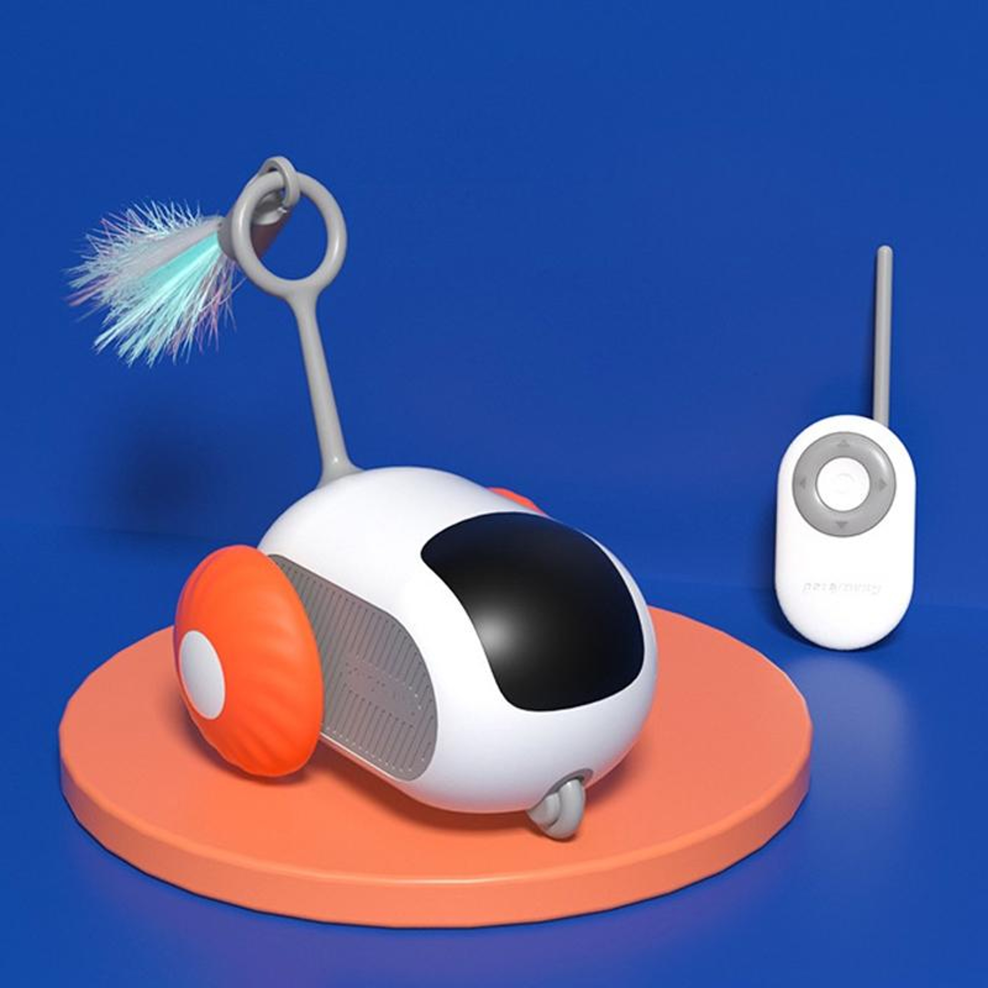 Smart Interactive Cat Toy Car with Remote Control and Motion Sensor Play – view 12