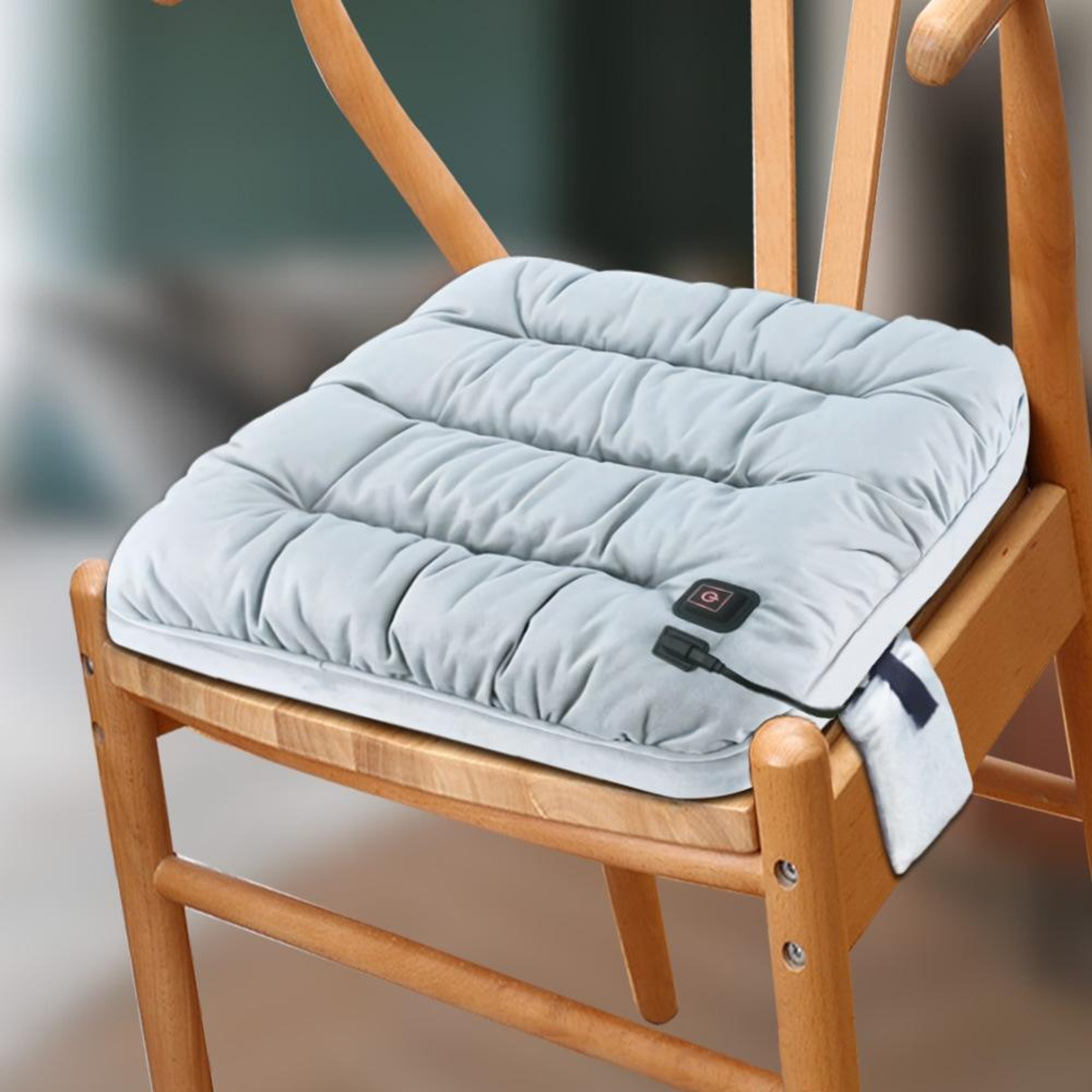USB Heated Seat Cushion With Adjustable Heat Graphene Warm Office Chair Pad 0