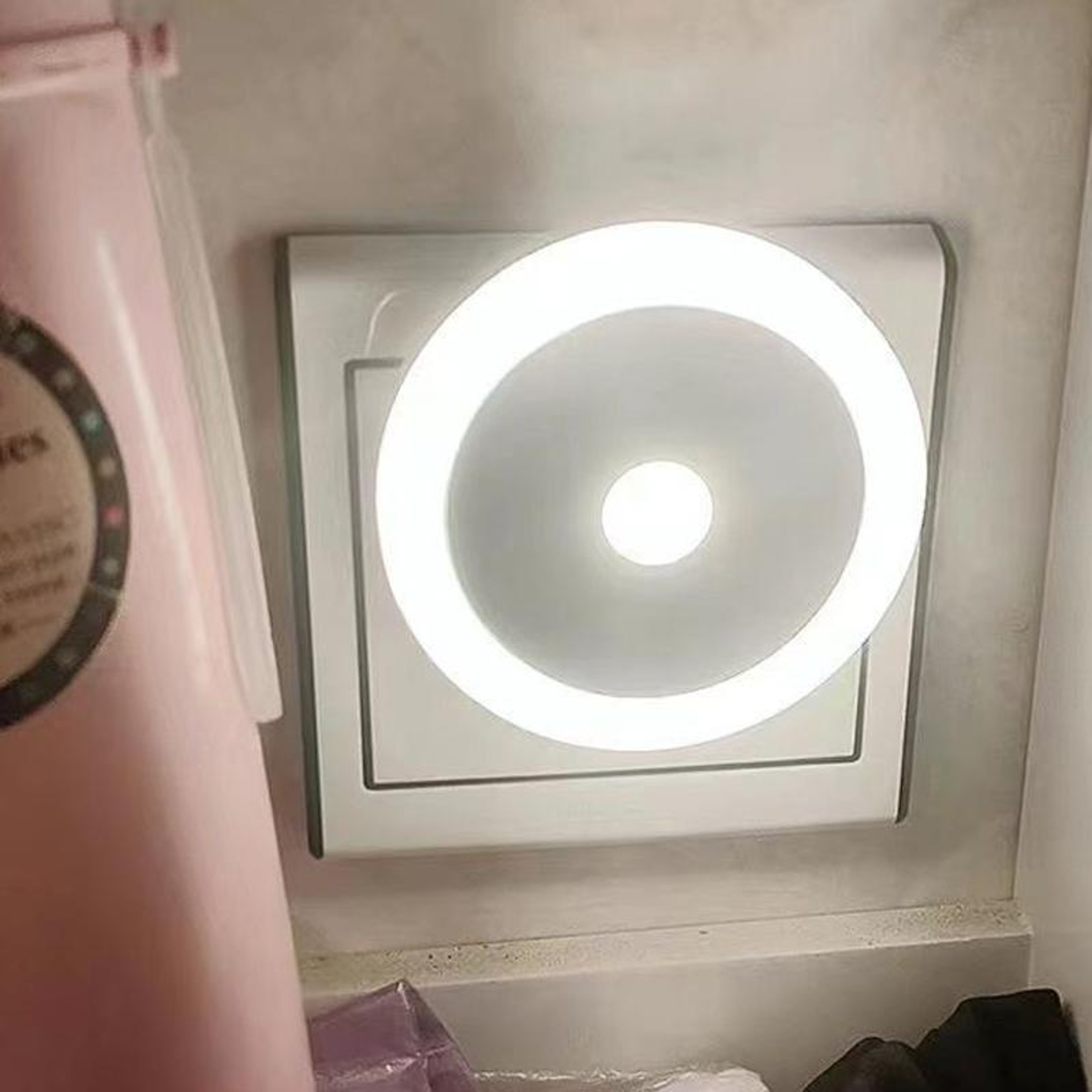 Smart PlugIn Motion Sensor Night Light 3W LED Auto Infrared Bedroom Lamp 2