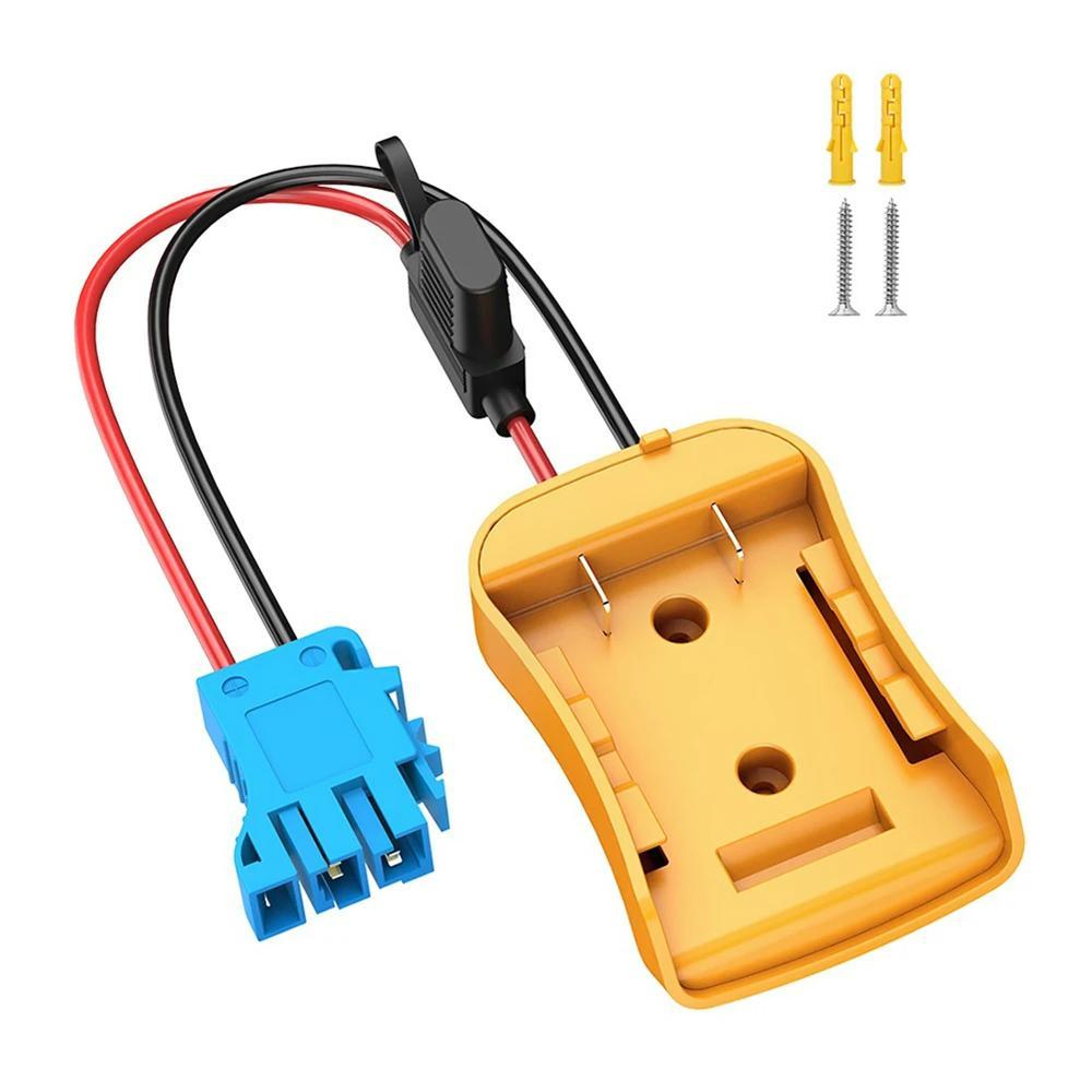 DeWalt Battery Adapter With UPS Harness Connector For  Power Conversion 2