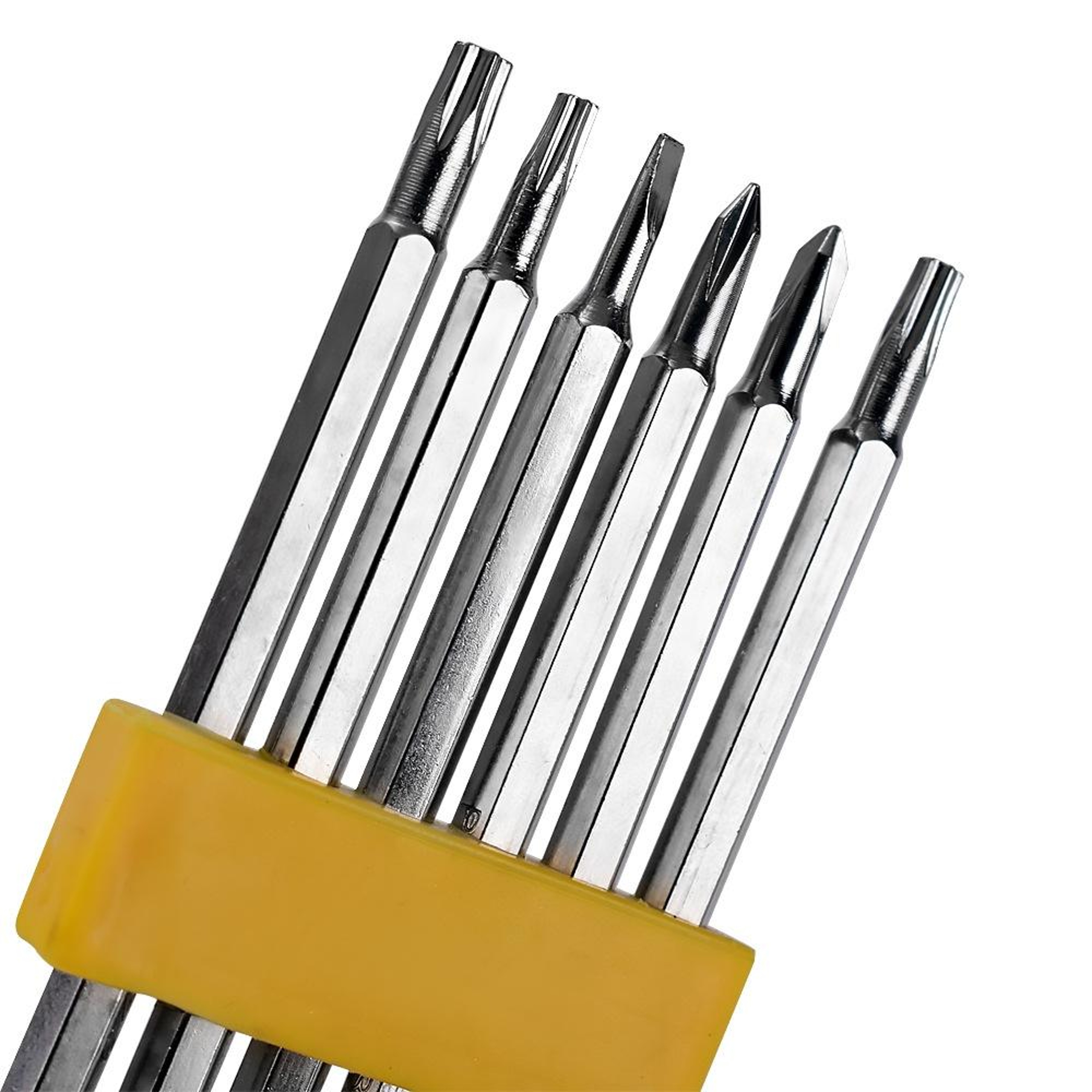 6in1 80MM Magnetic Precision Screwdriver Set Compact Multi Tool Repair Kit 6
