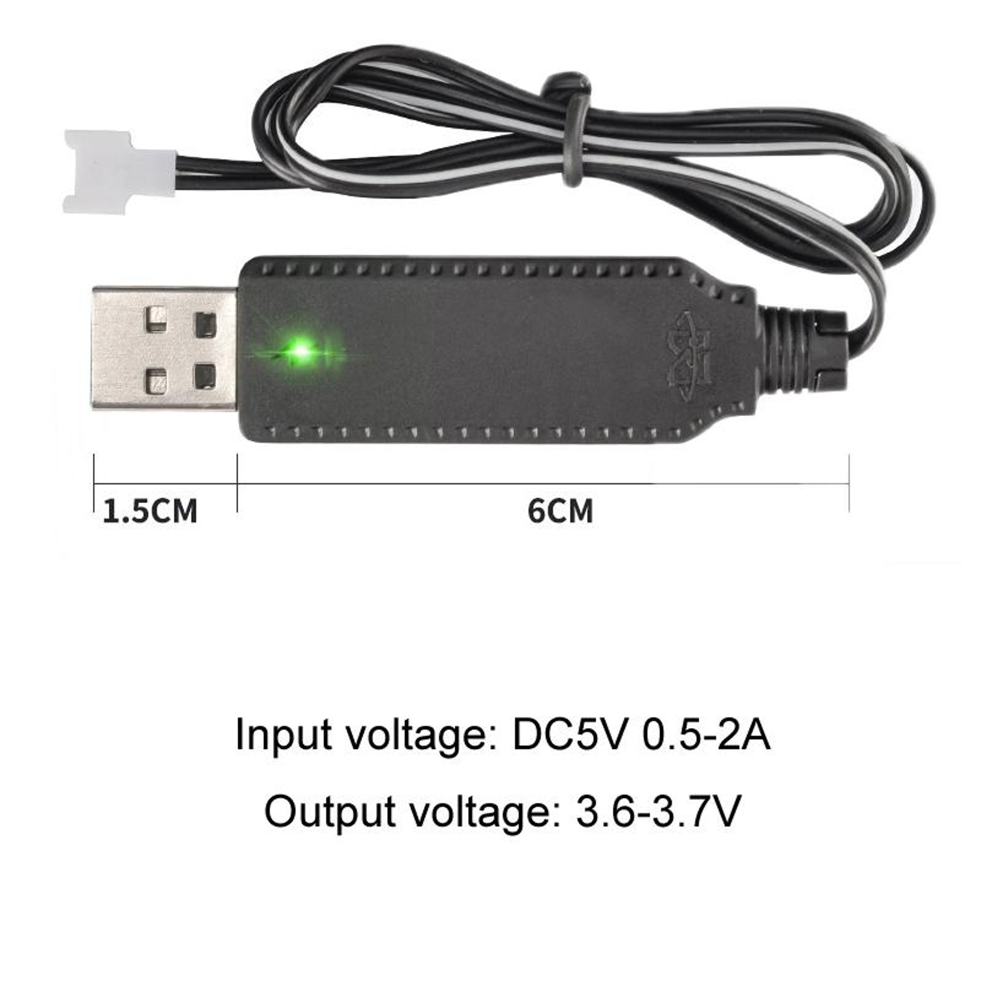 Smart USB Drone Charging Cable for  Batteries with MX Connector – view 3