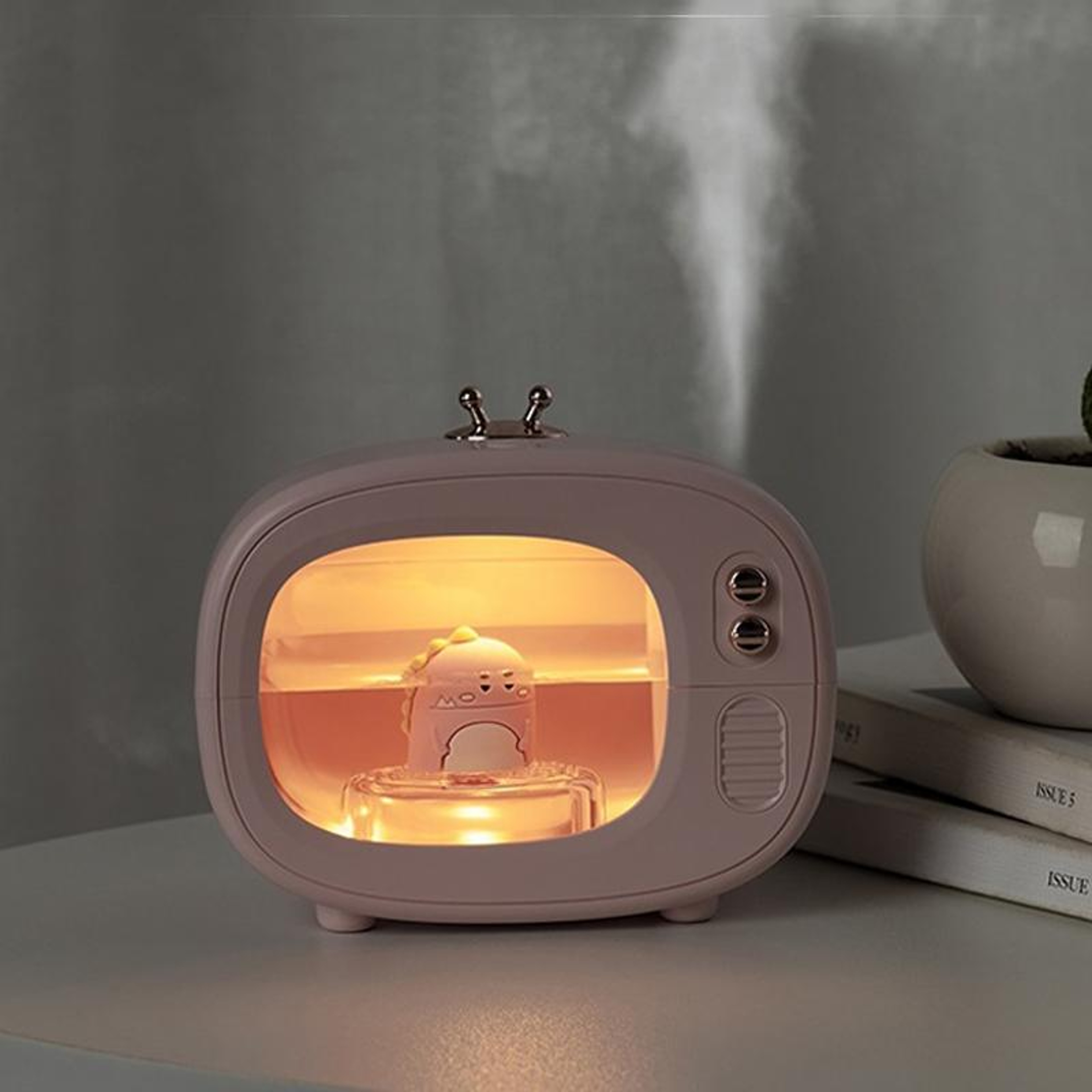 Portable Car Humidifier with Night Light USB Aroma Diffuser Air Purifier – view 19