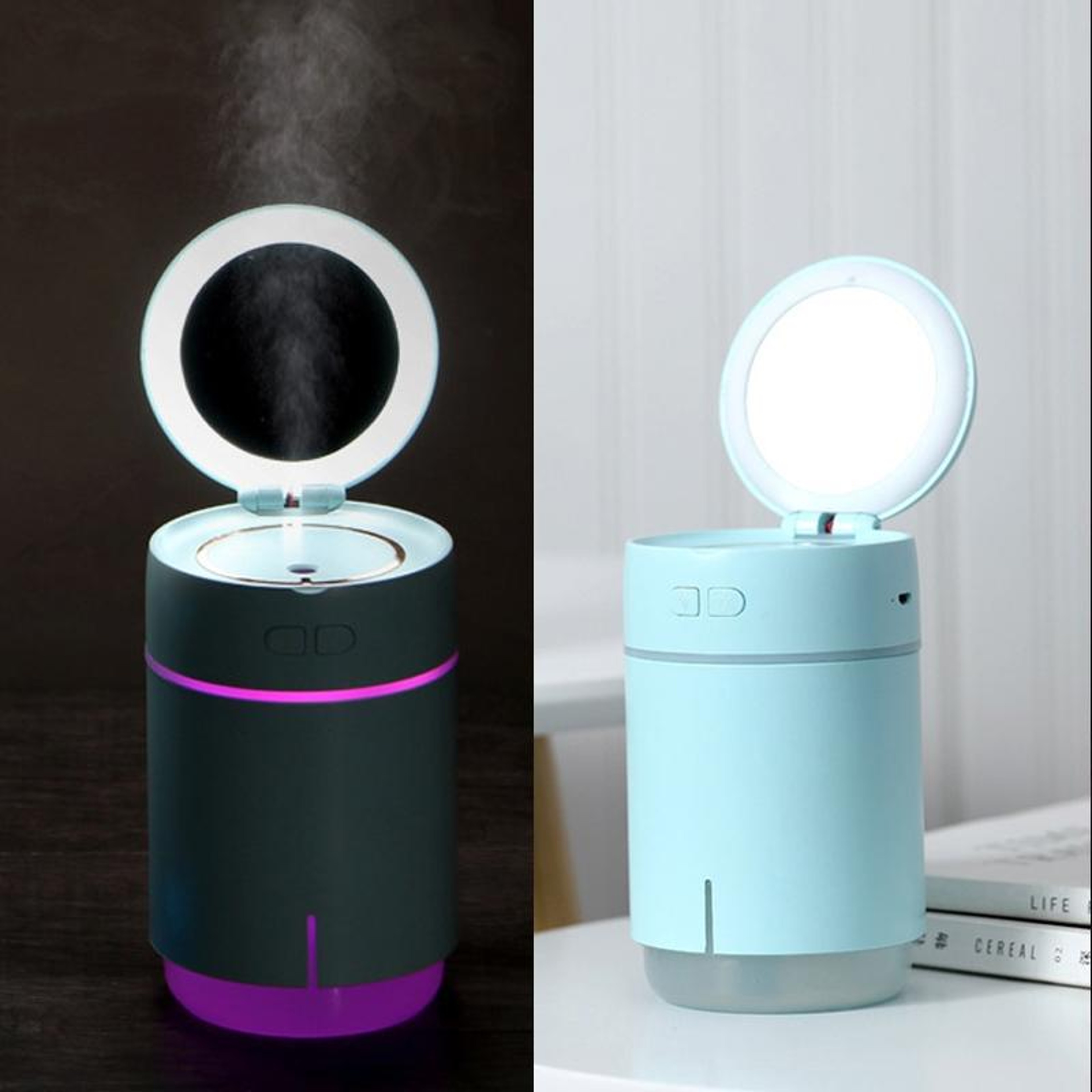 Portable Car Humidifier with Night Light USB Aroma Diffuser Air Purifier – view 26