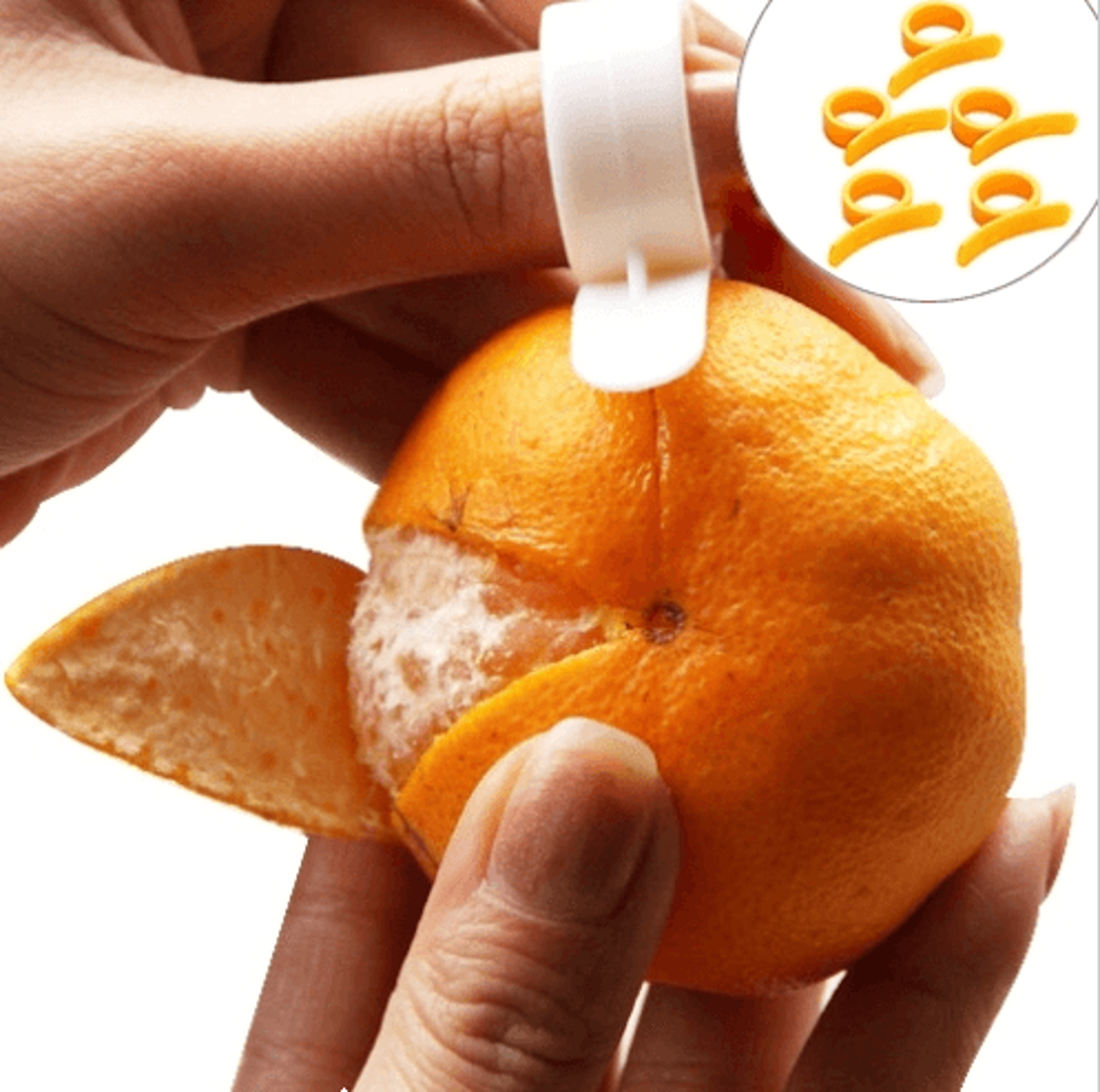 Foldable Orange Peeler Tool For Easy Citrus Peeling And Clean Hands 9