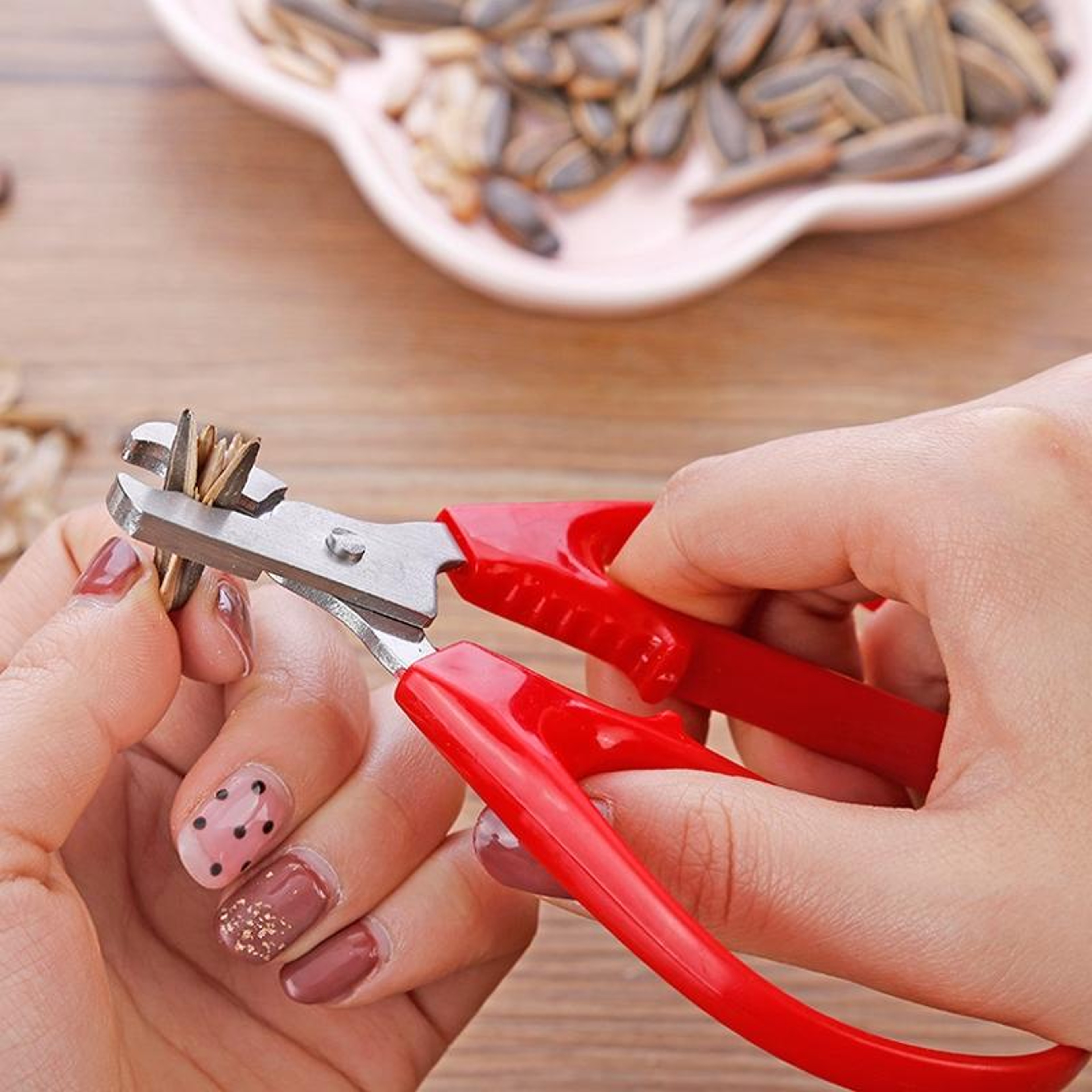 MultiNut Cracker Tool Stainless Steel Nut Cracker Tool For Peanuts Pistachios  Seeds 4