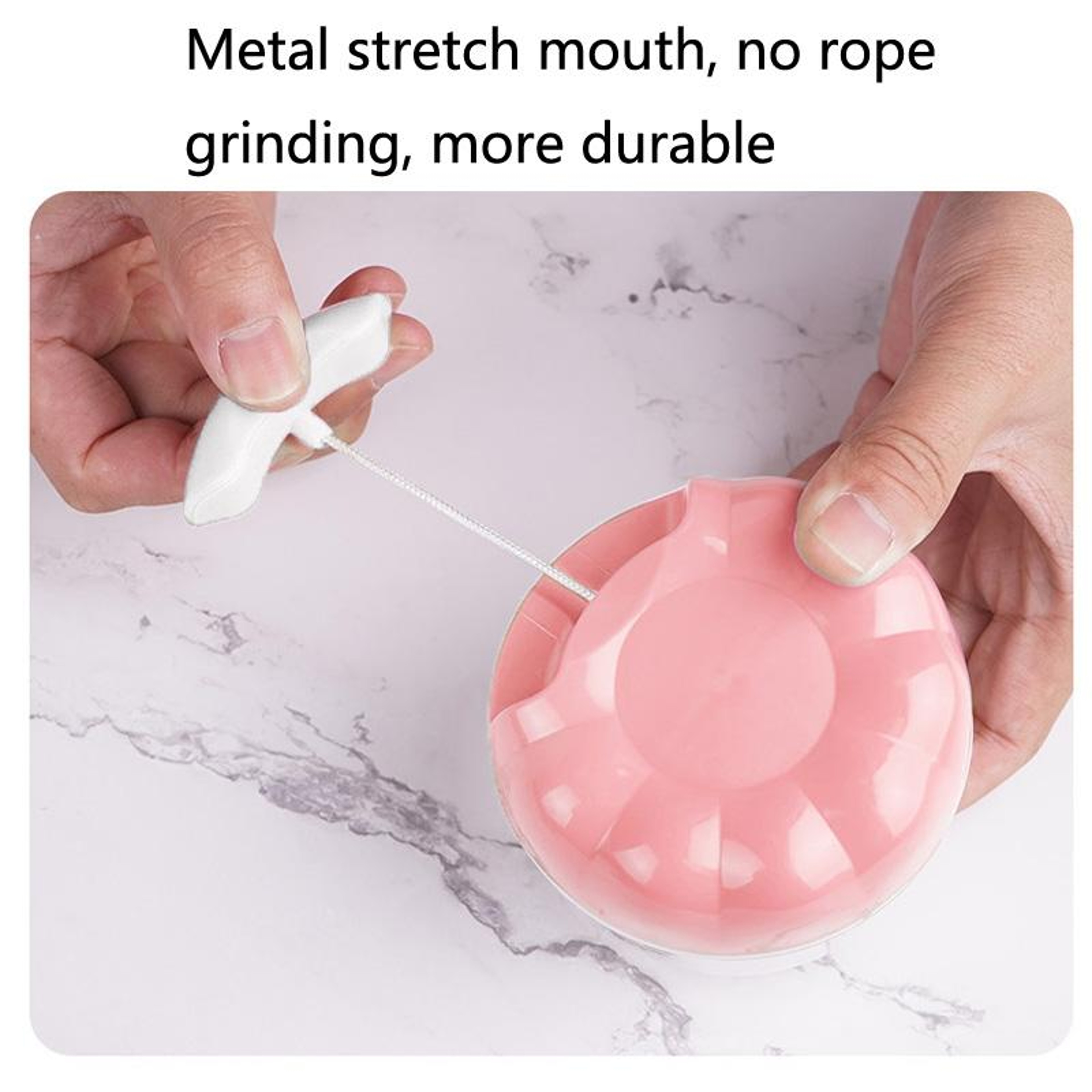 Manual Garlic Chopper Press Compact Garlic Masher  Handheld Food Chopper For Easy Kitchen Prep 3
