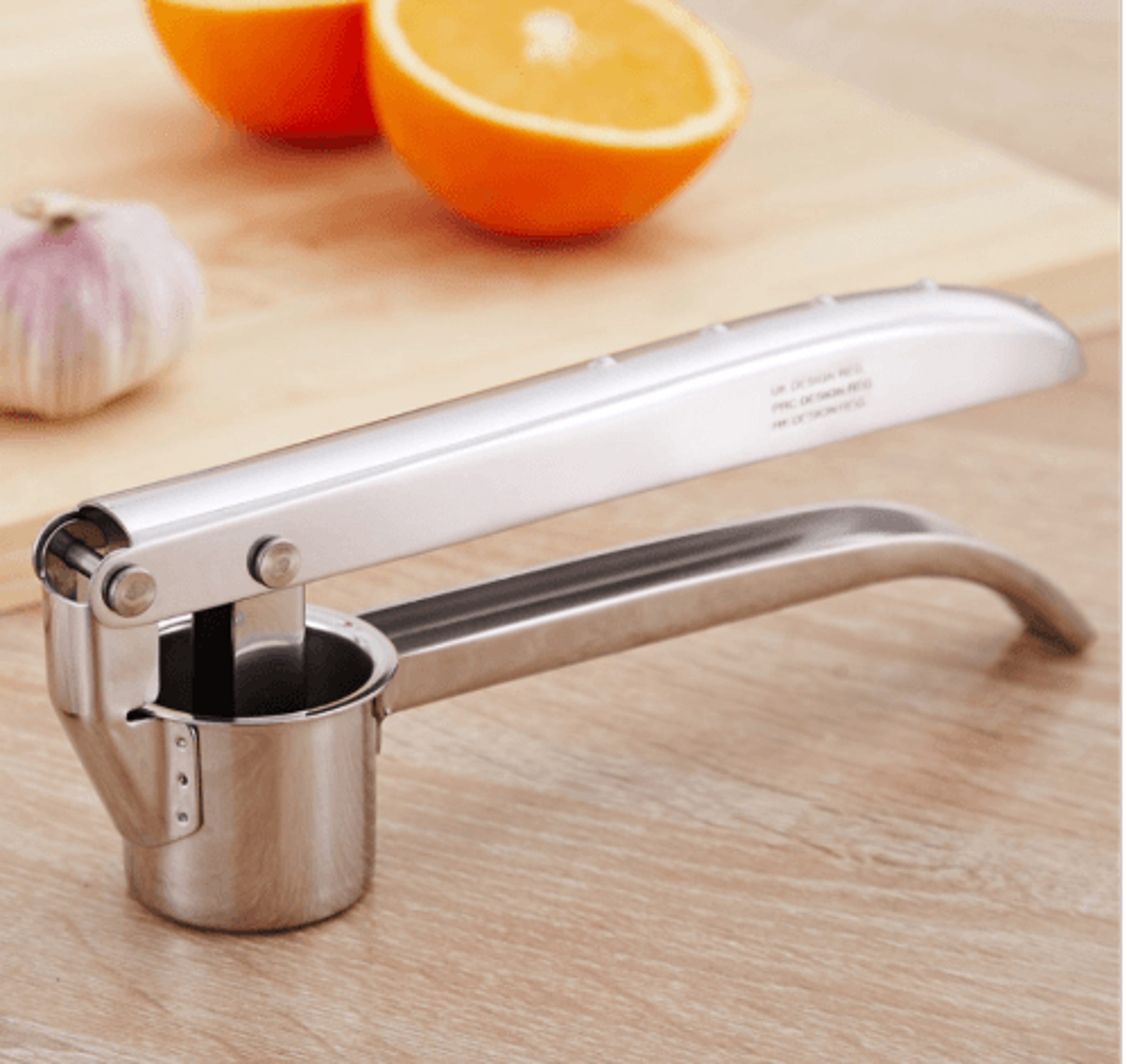 Stainless Steel Garlic Press And Ginger Crusher Multi Function Kitchen Tool 7