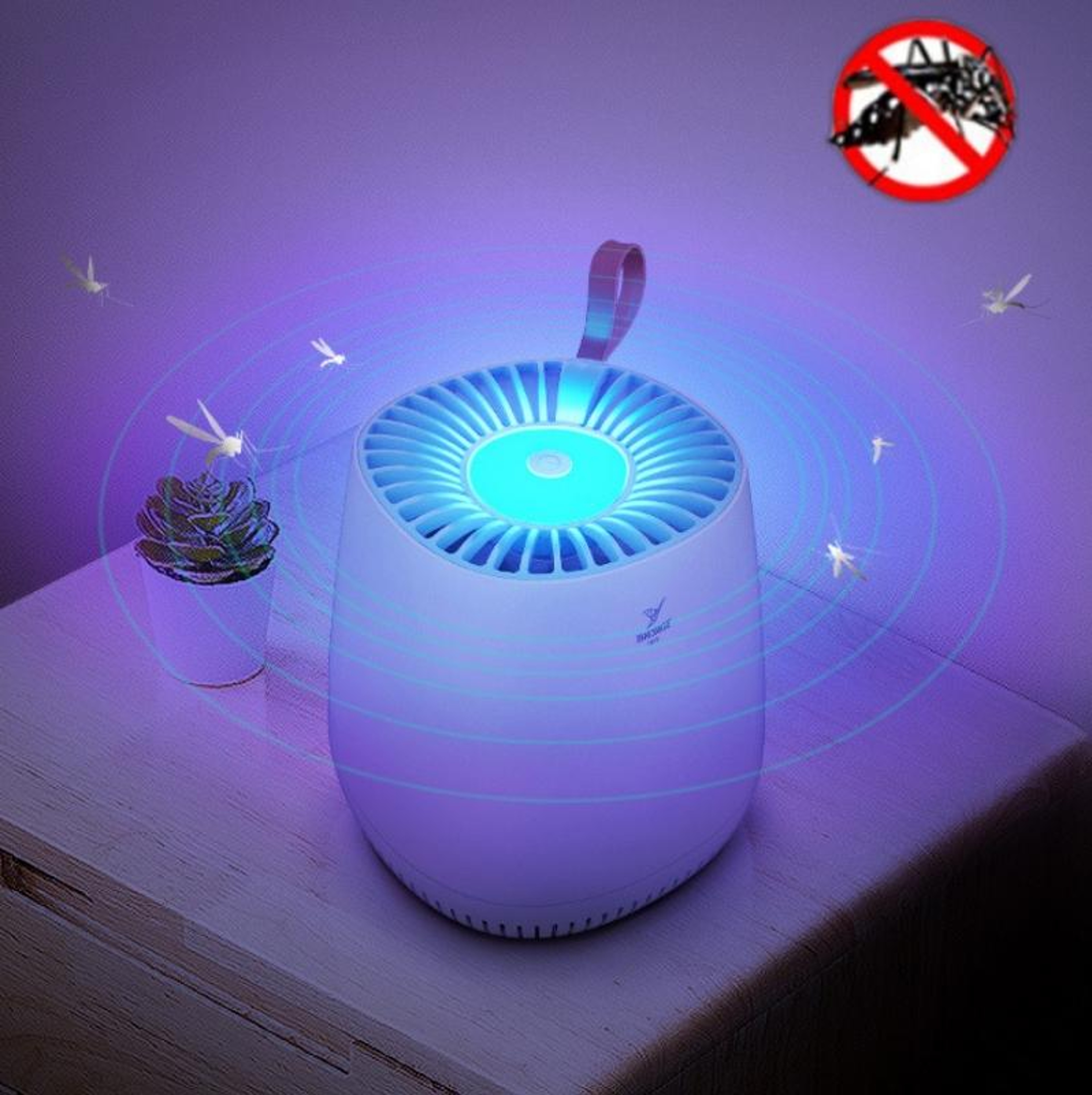 Silent USB Mosquito Killer Lamp Indoor Fly Trap For Safe Family Use 0