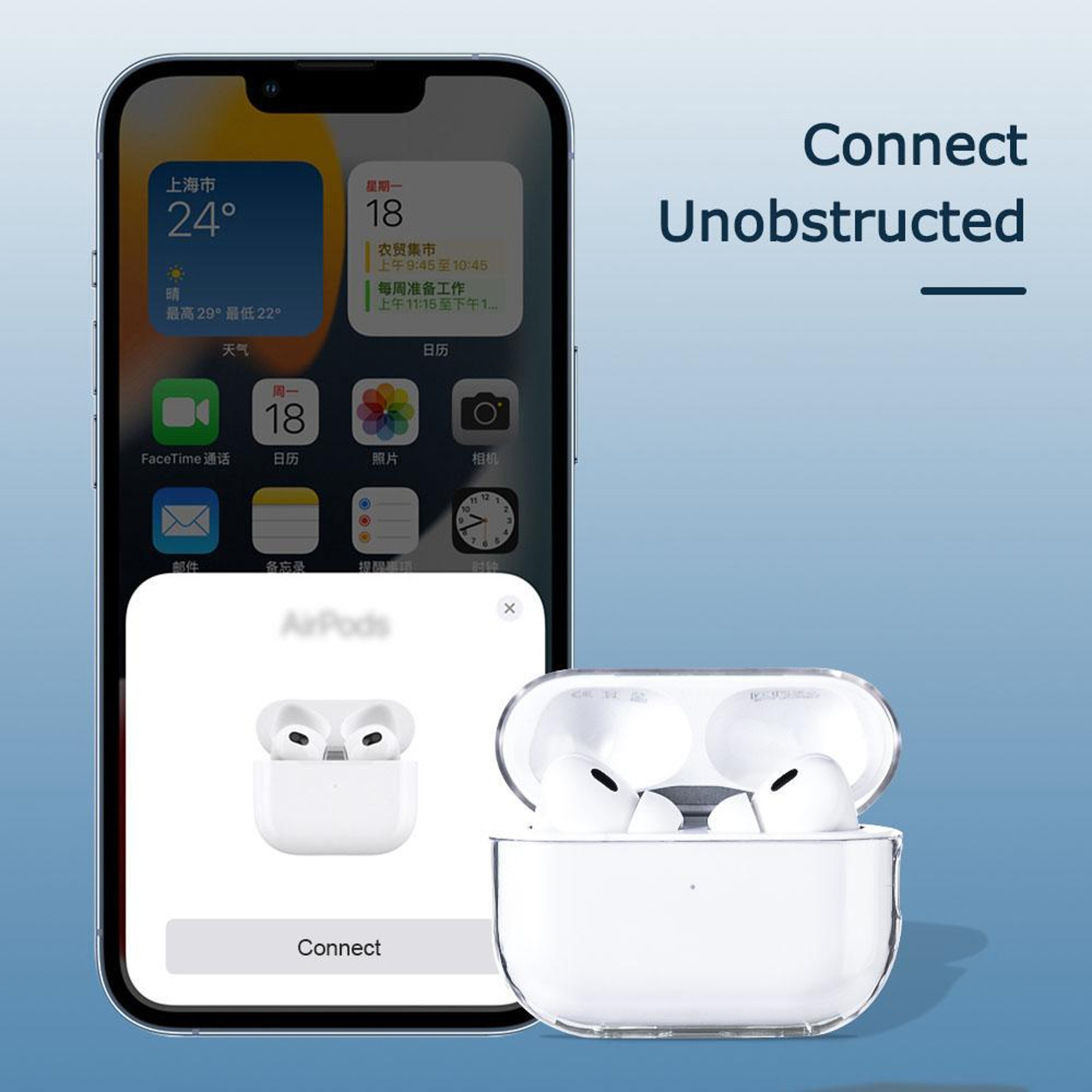 AirPods Pro Clear Case Hard Shell Transparent Protective Cover – view 6
