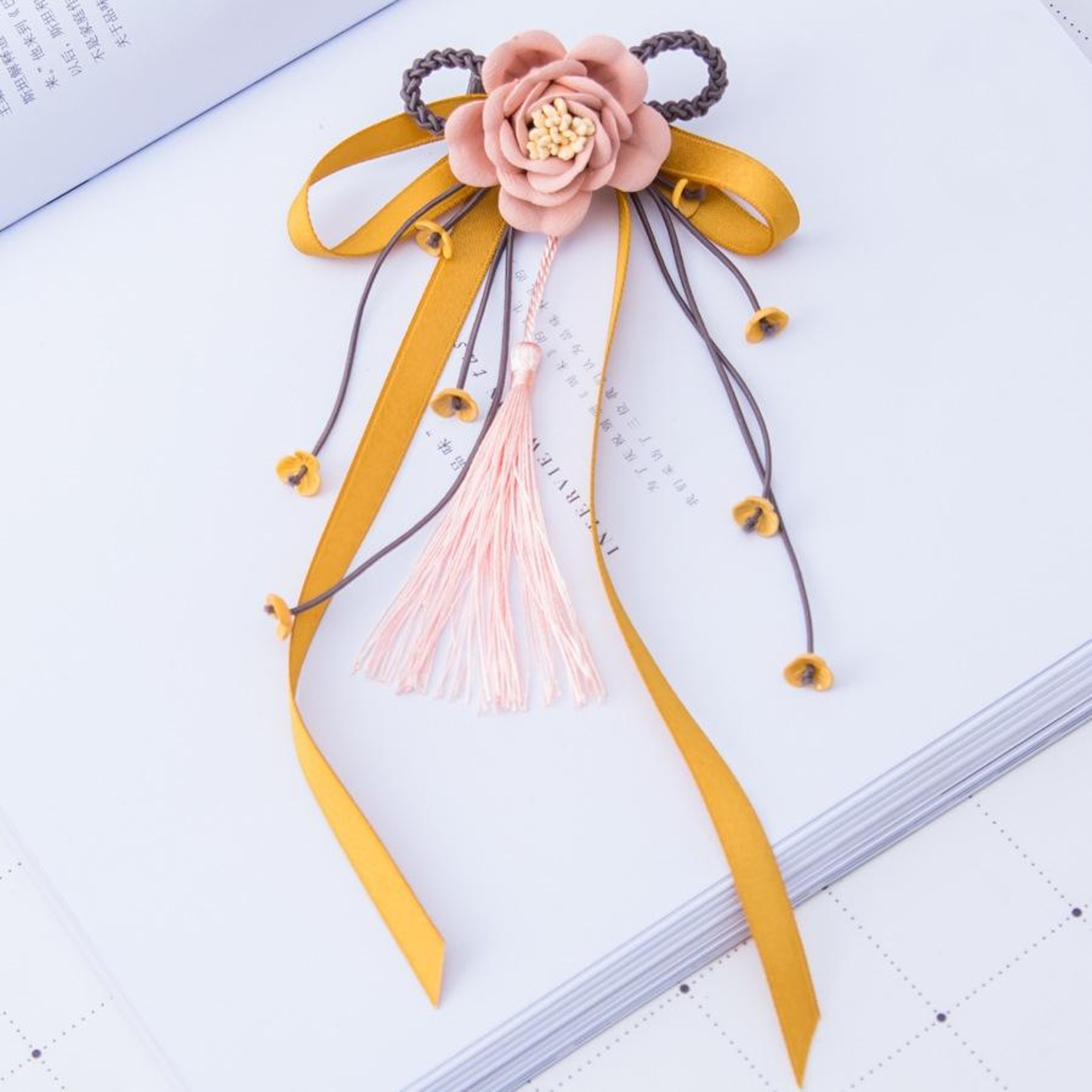 Ancient Style Handmade Floral Tassel Hairpins Vintage Hair Ornaments 5