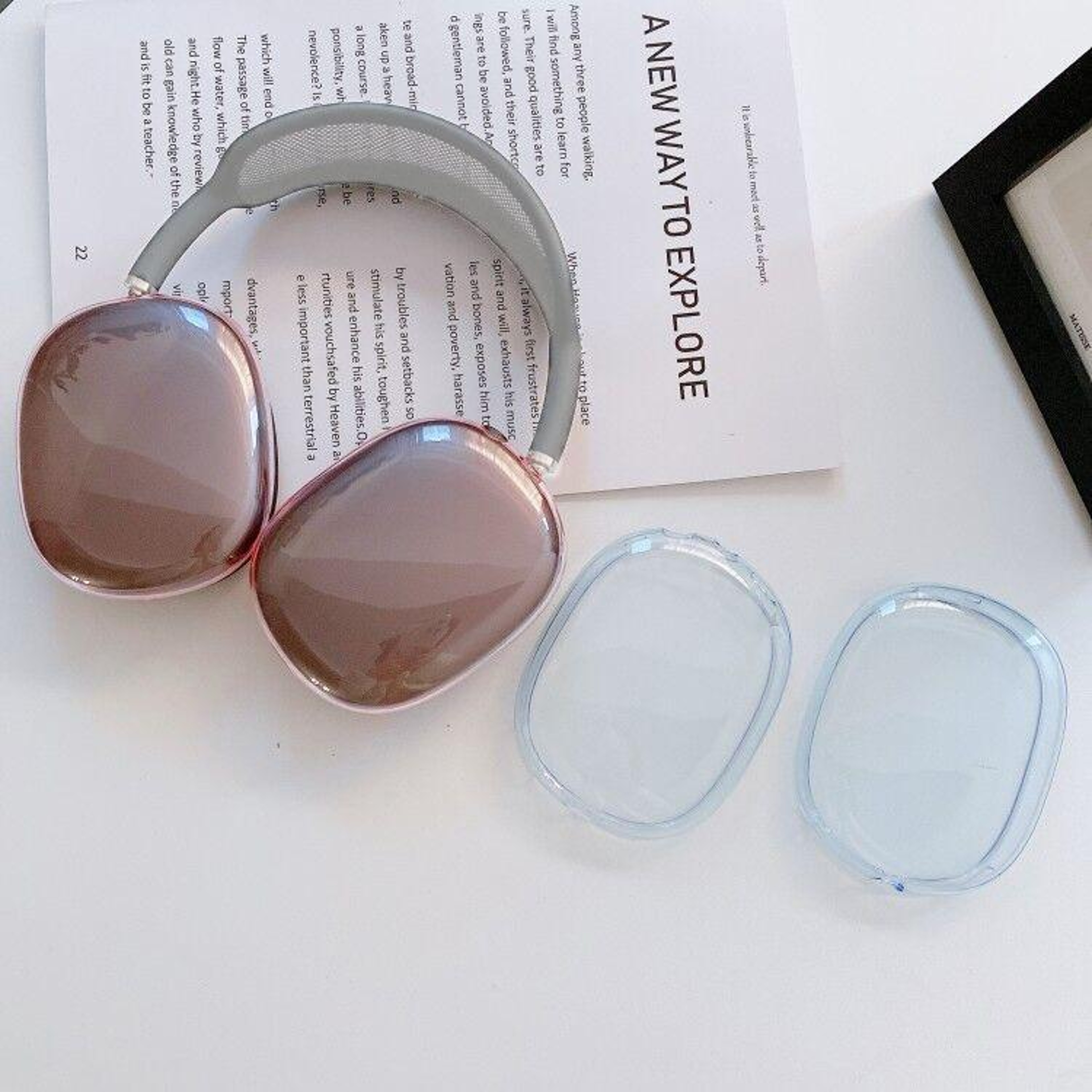 Clear AirPods Max Case Protective Shell Cover For AirPods Max 1