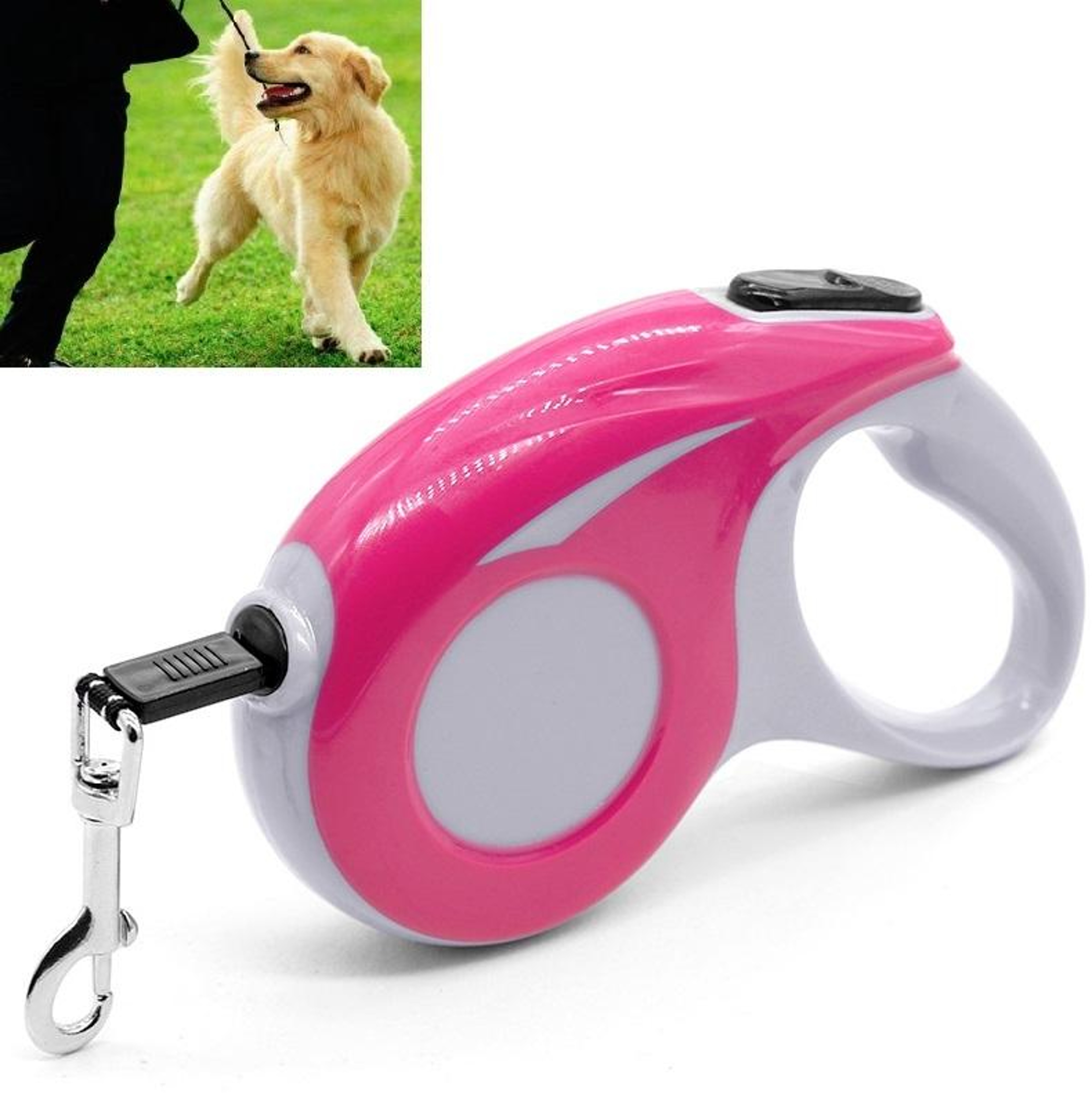 Retractable Dog Leash With Automatic Traction Durable Pet Walking Rope 7