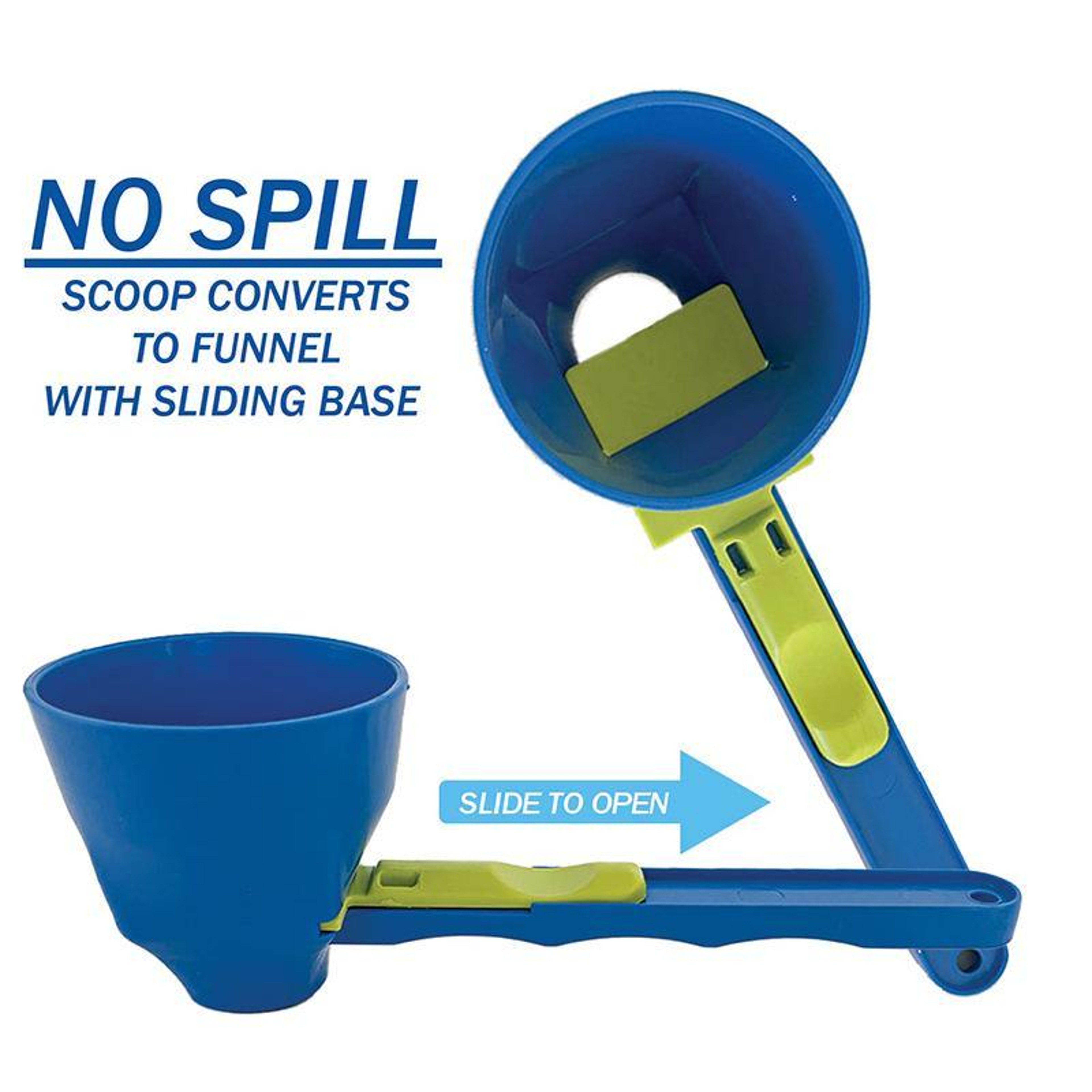 Multifunctional Protein Powder Scoop With Sliding Lid Leak Proof Coffee And Kitchen Measuring Spoon 1