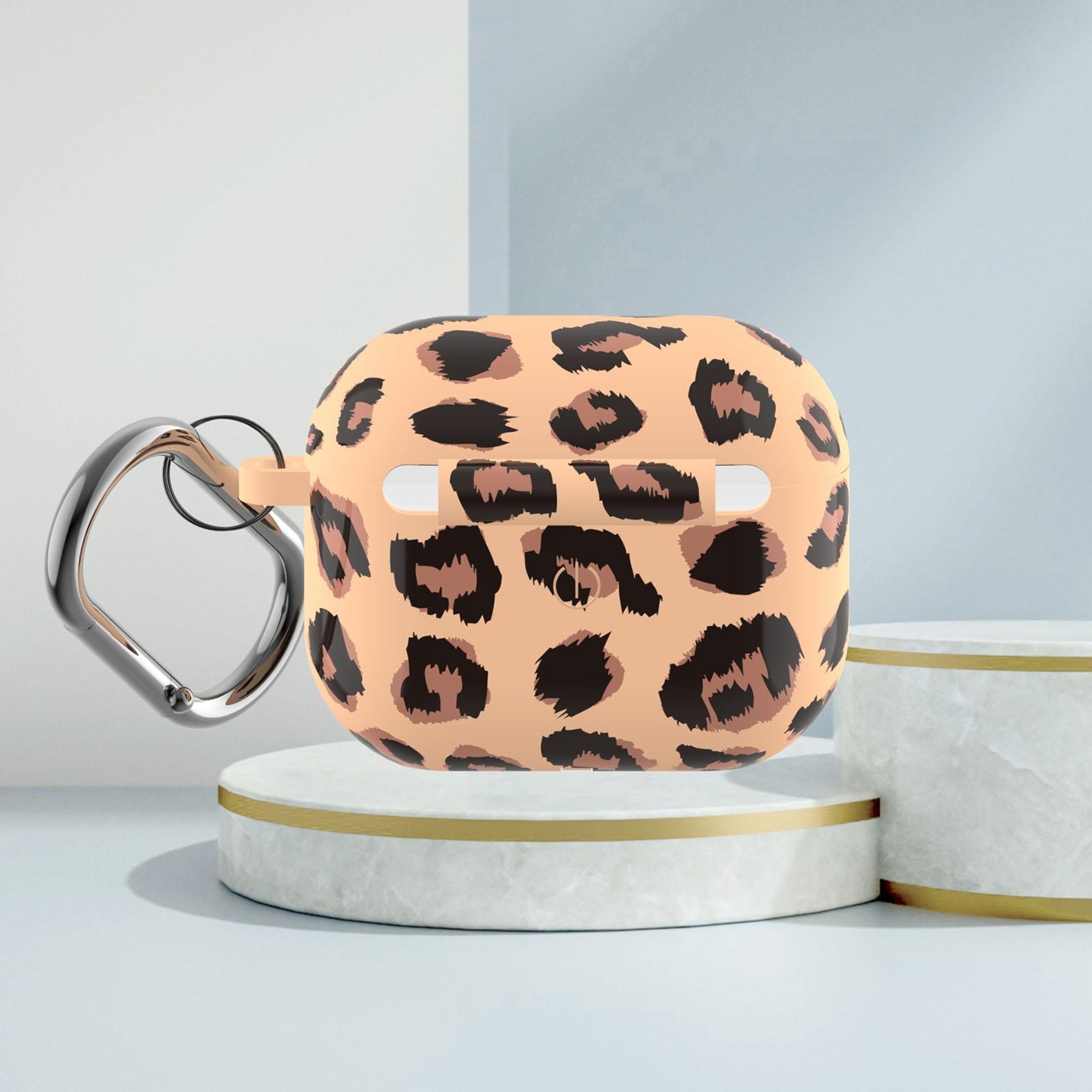 Leopard Print Silicone AirPods Case Protective Cover 2