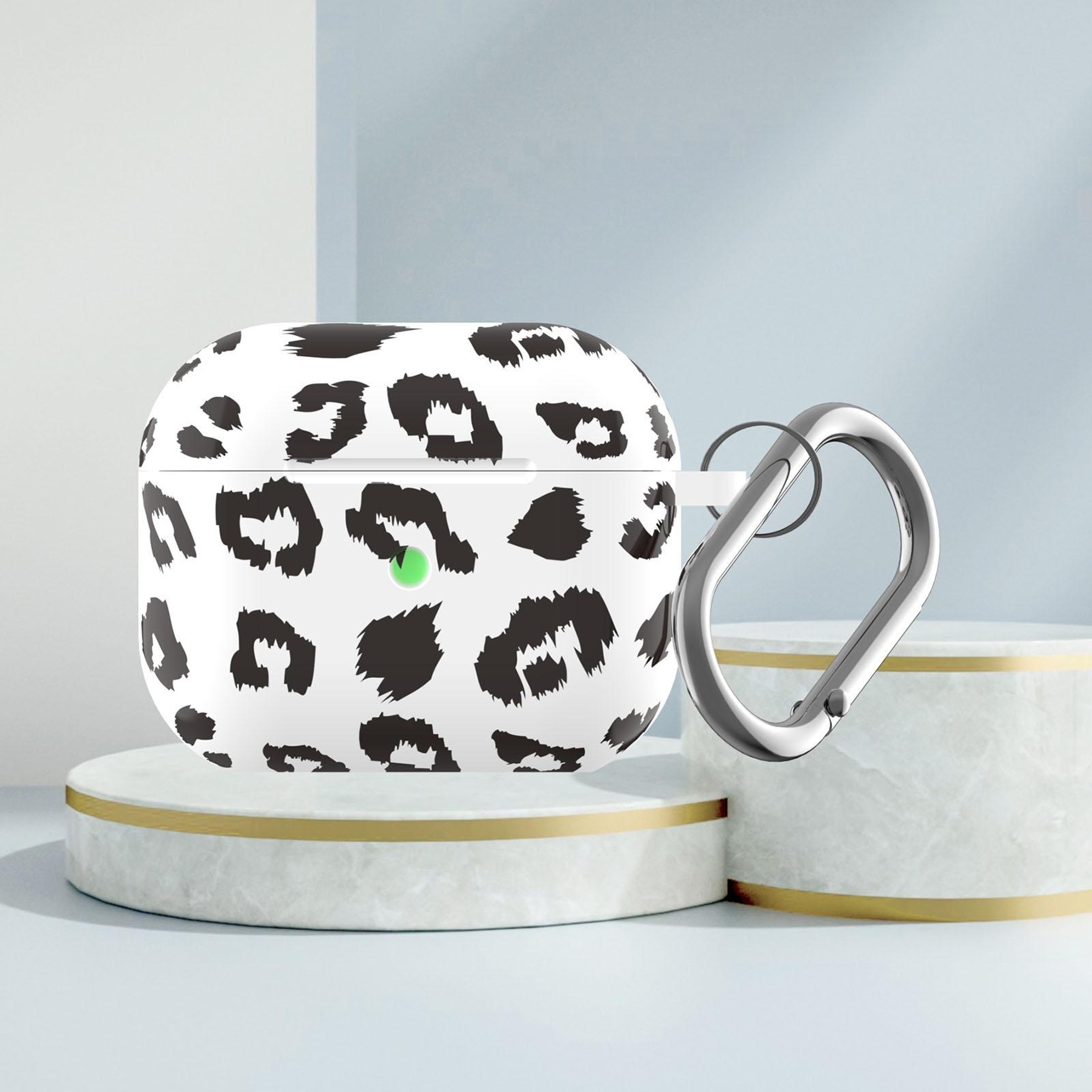 Leopard Print Silicone AirPods Case Protective Cover 5
