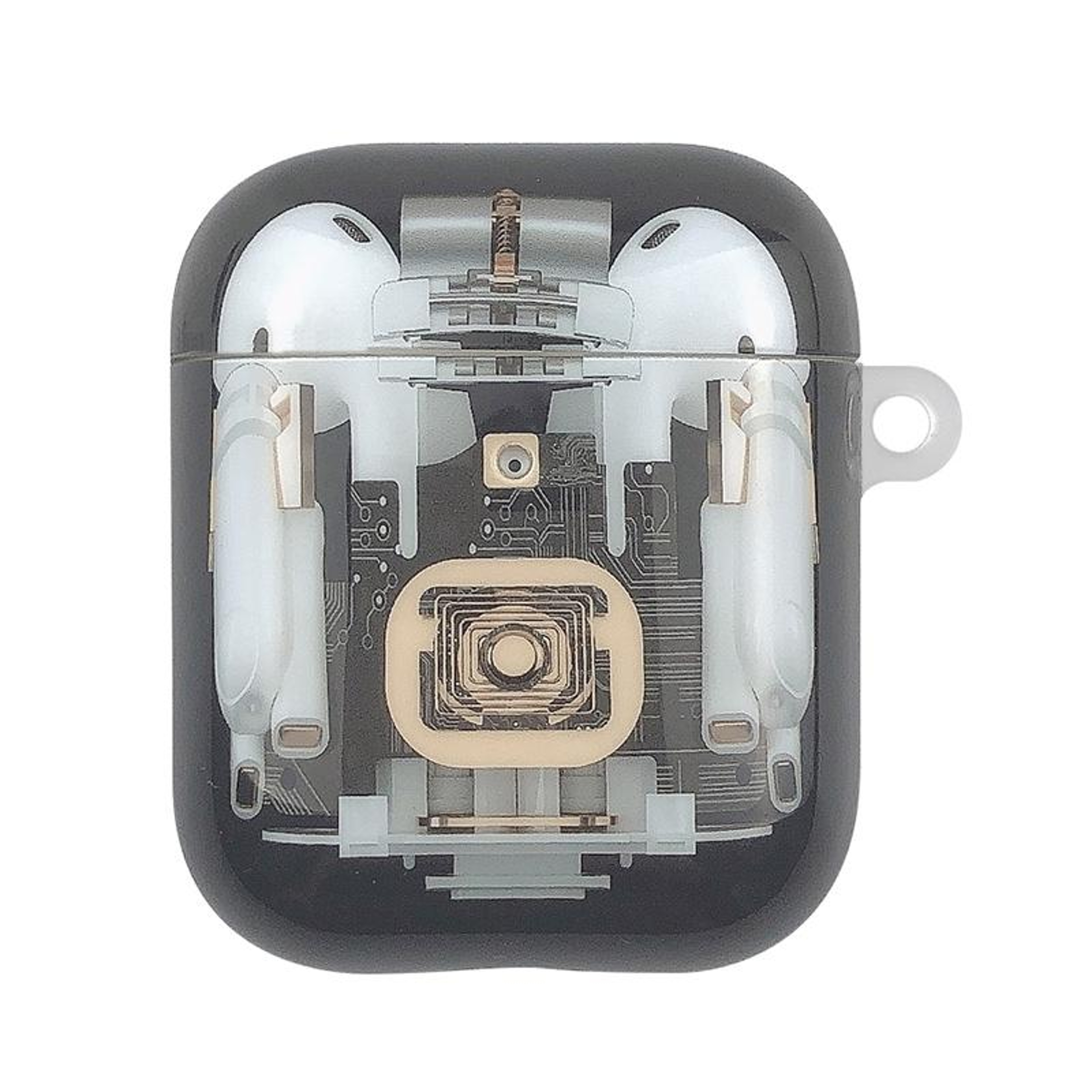 Clear Mechanical AirPods Pro Case Protective Cover With Charging Port 6
