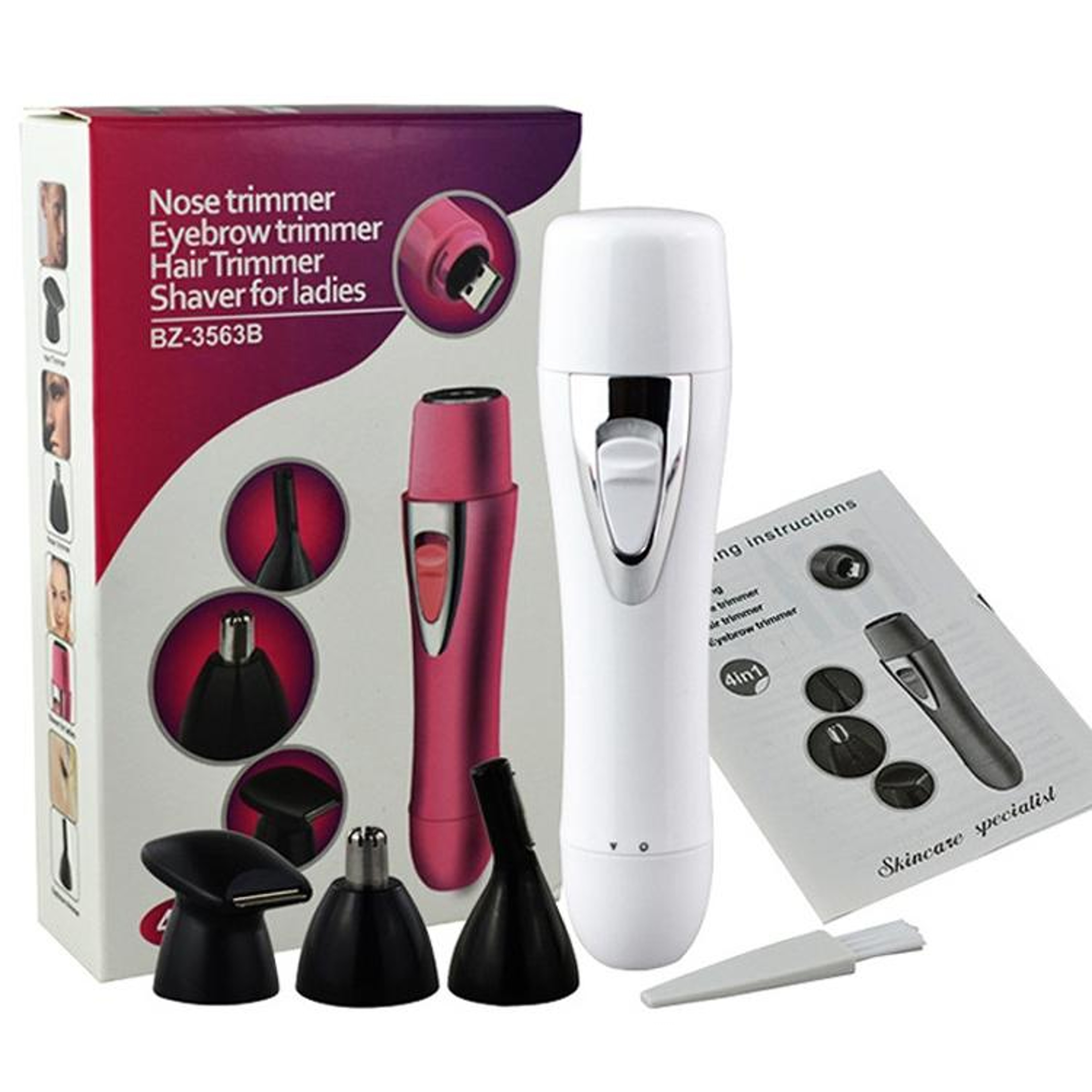 USB Electric Grooming Kit For Men With Electric Shaver And Nose Hair Trimmer 9