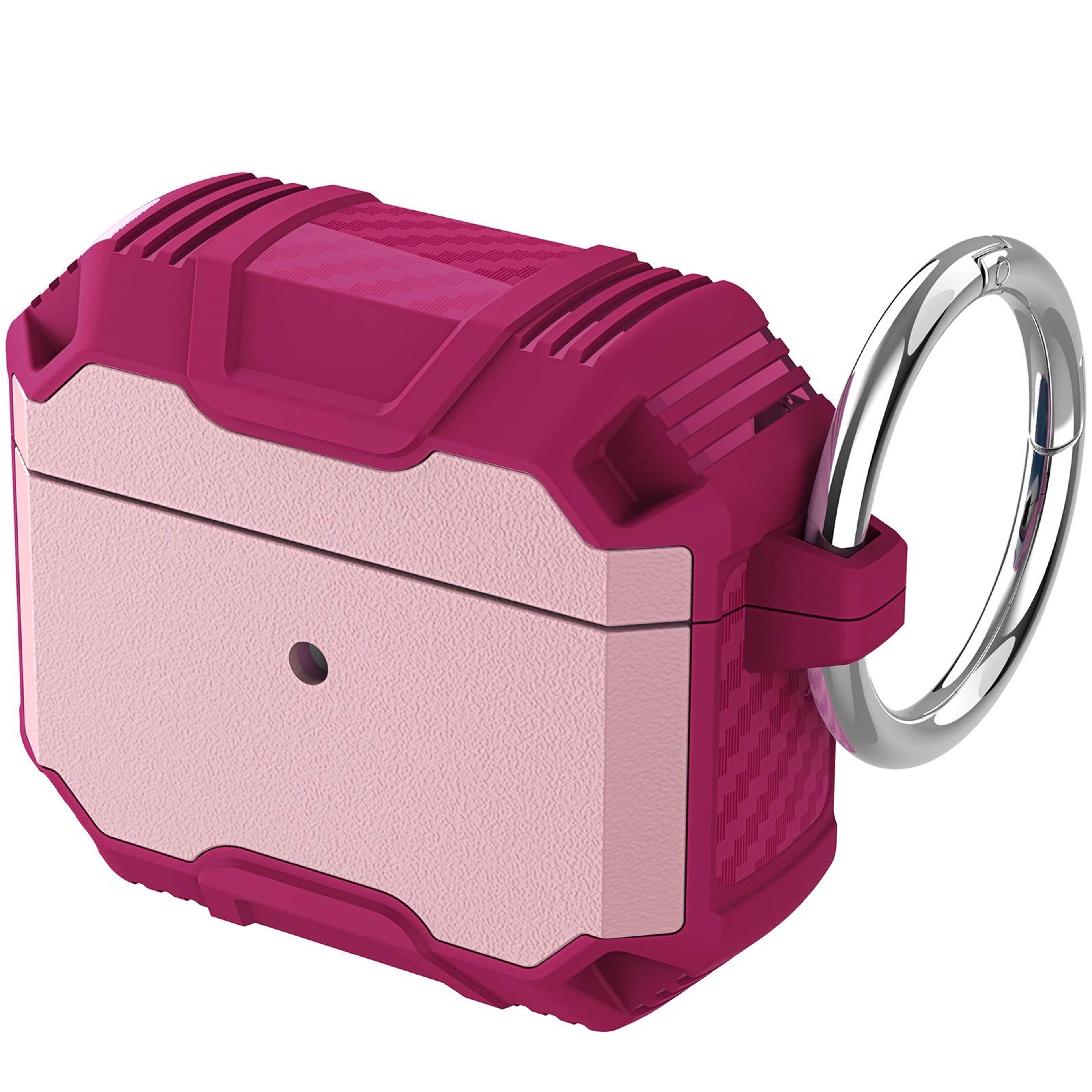 AirPods Shockproof Protective Case White Pink Silicone Cover – view 10