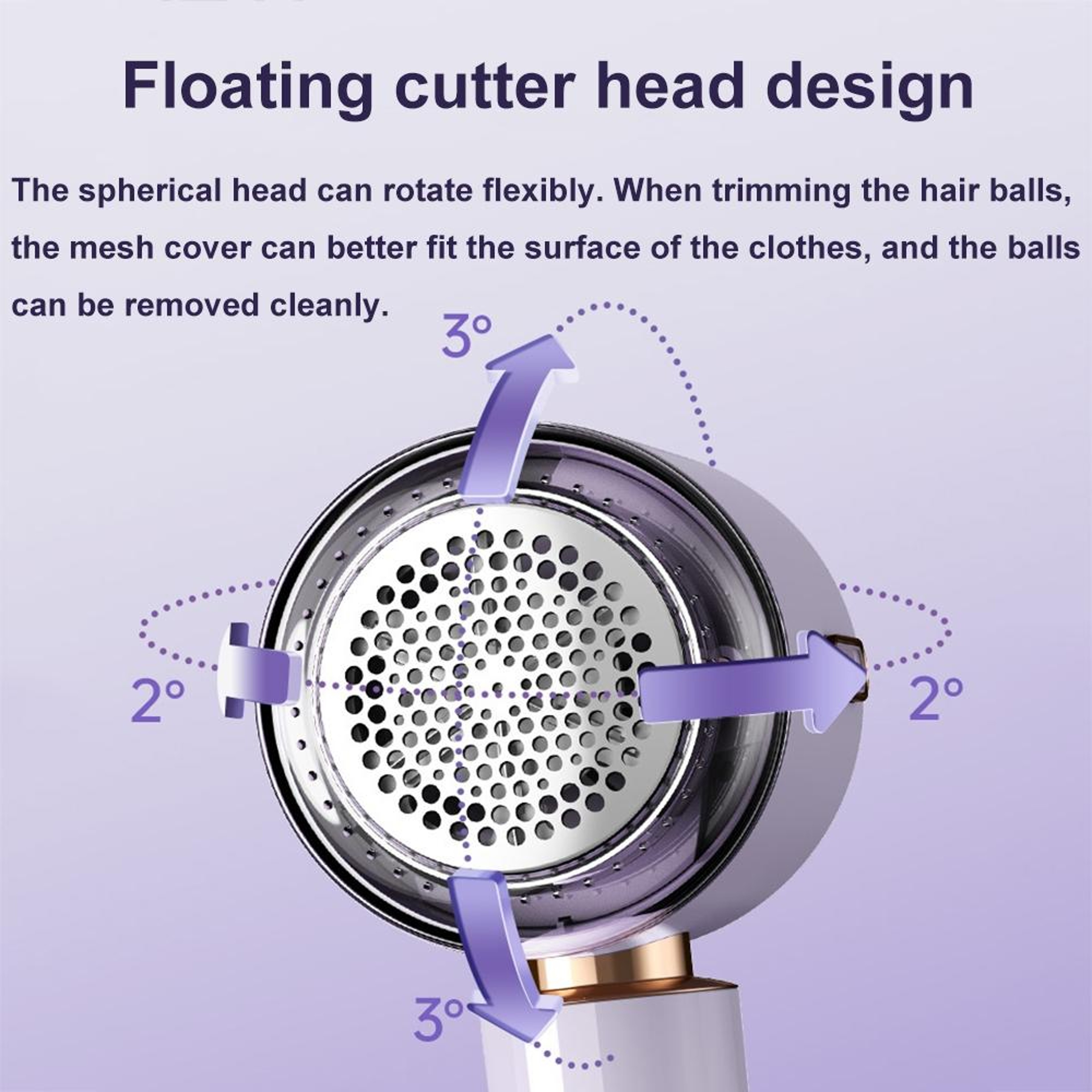 Electric Lint Remover Fabric Shaver With Digital Display  6Blade Precision 3