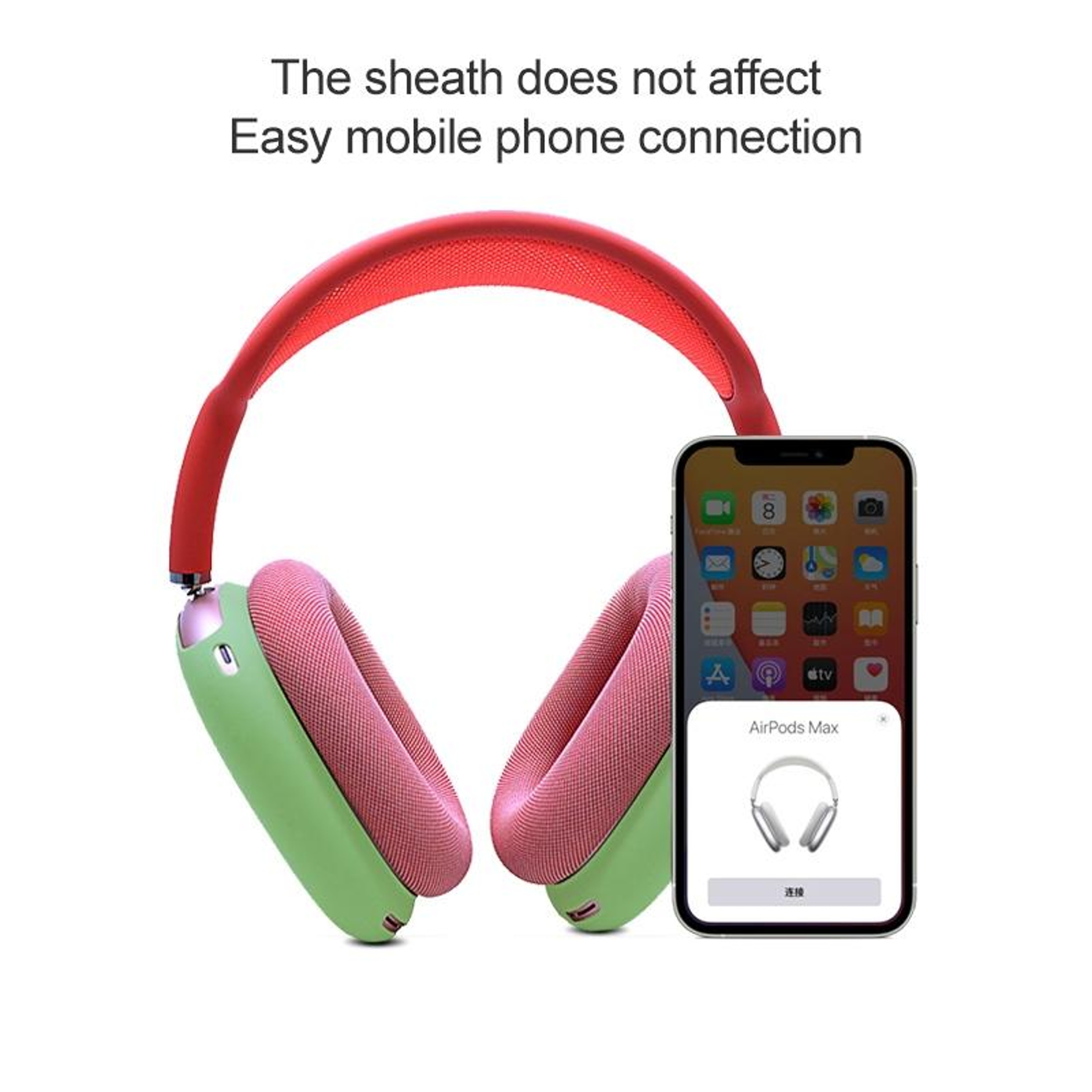 Full Coverage AirPods Max Case Cover In Soft Silicone 3