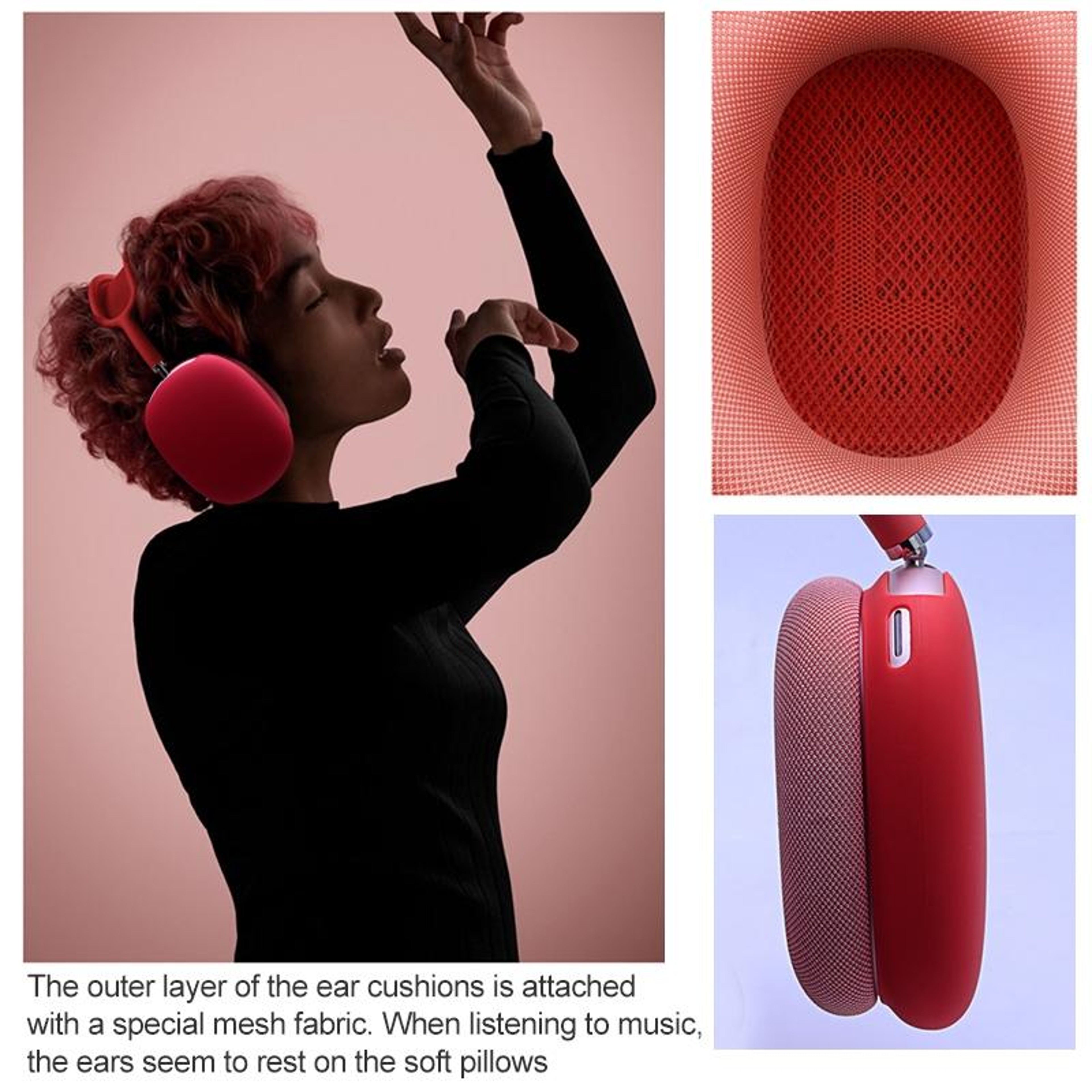 Full Coverage AirPods Max Case Cover In Soft Silicone 7