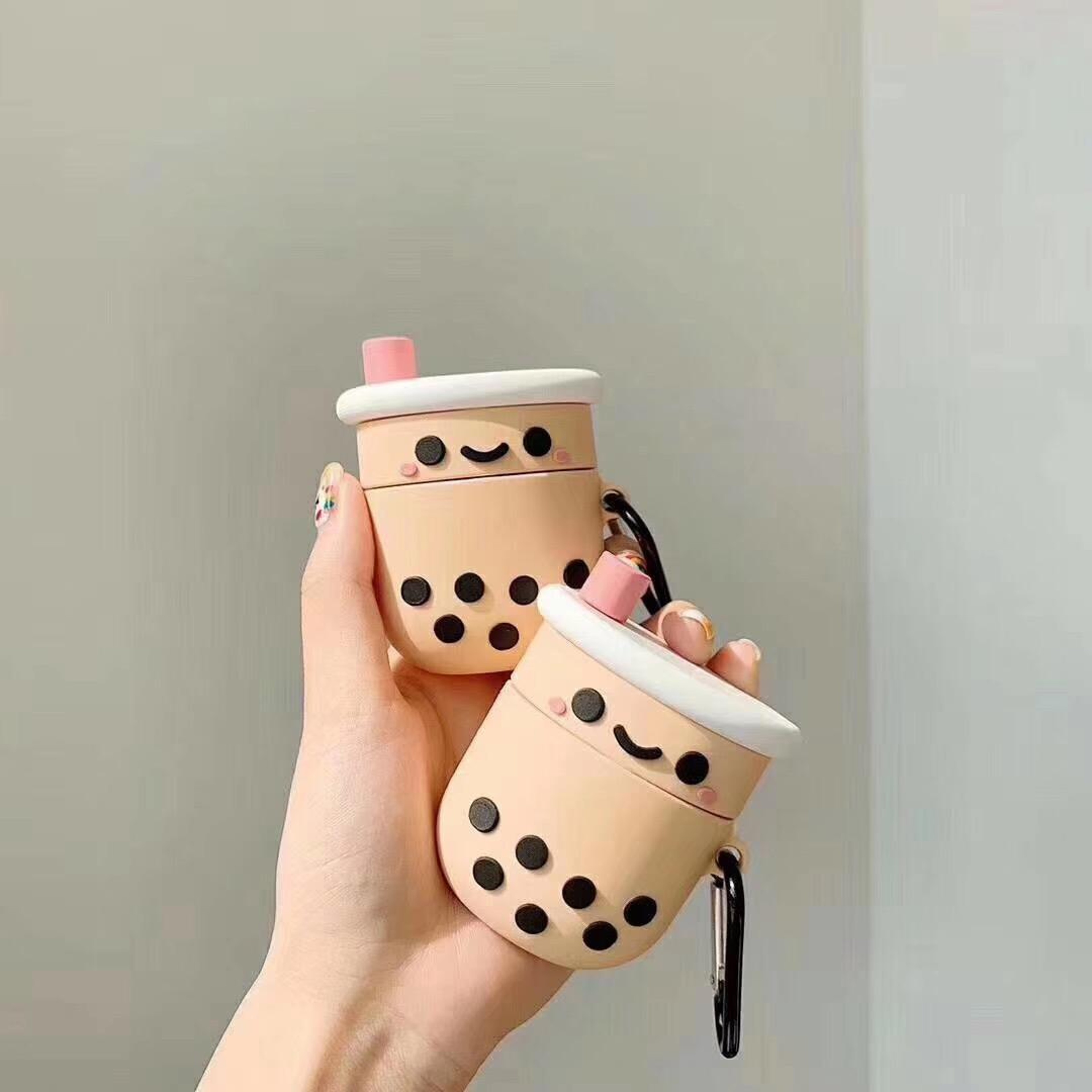 Bubble Tea AirPods Case Cute Silicone Protective Cover – view 3
