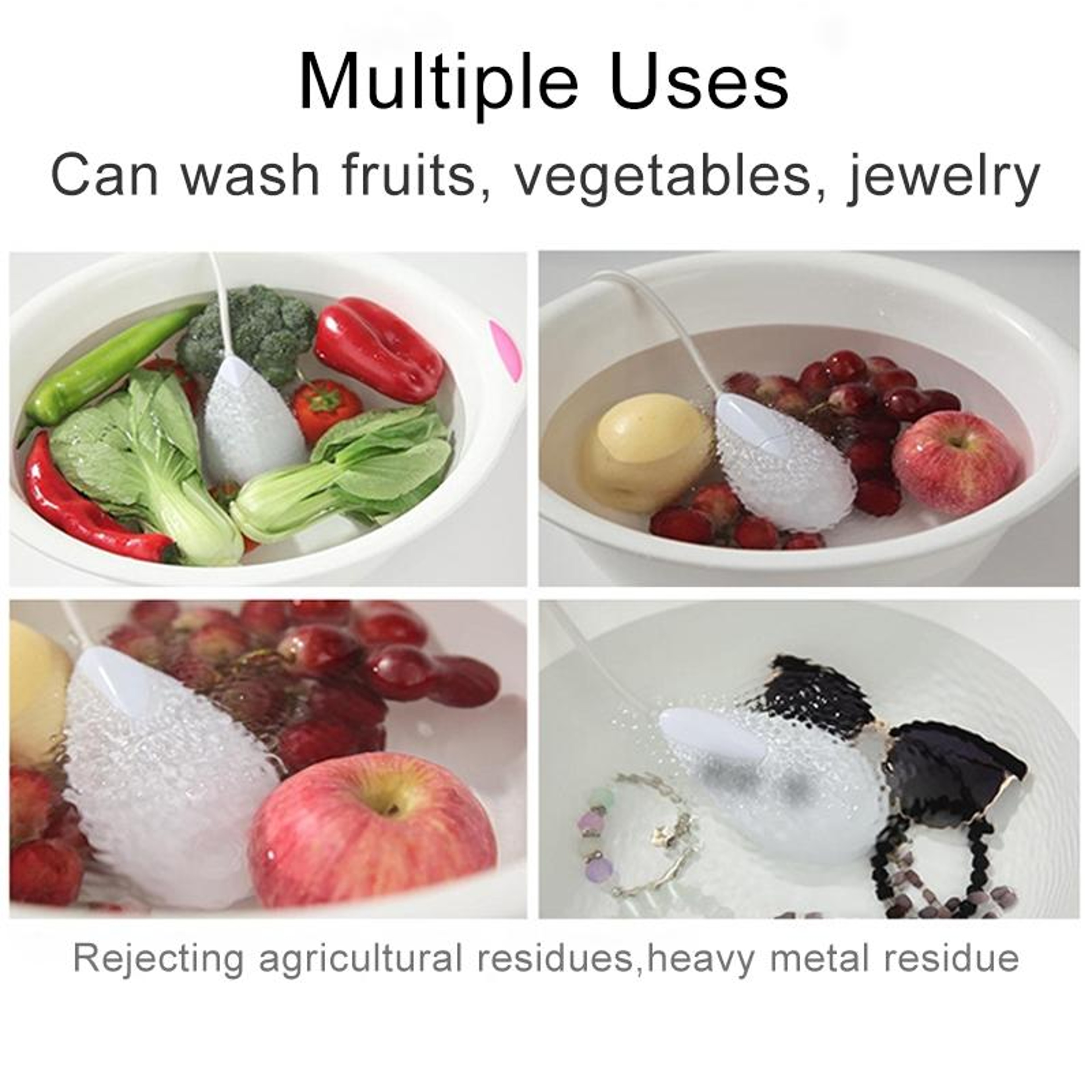 Portable Ultrasonic Washing Machine Mini Cleaner For Clothes Jewelry  Produce 2