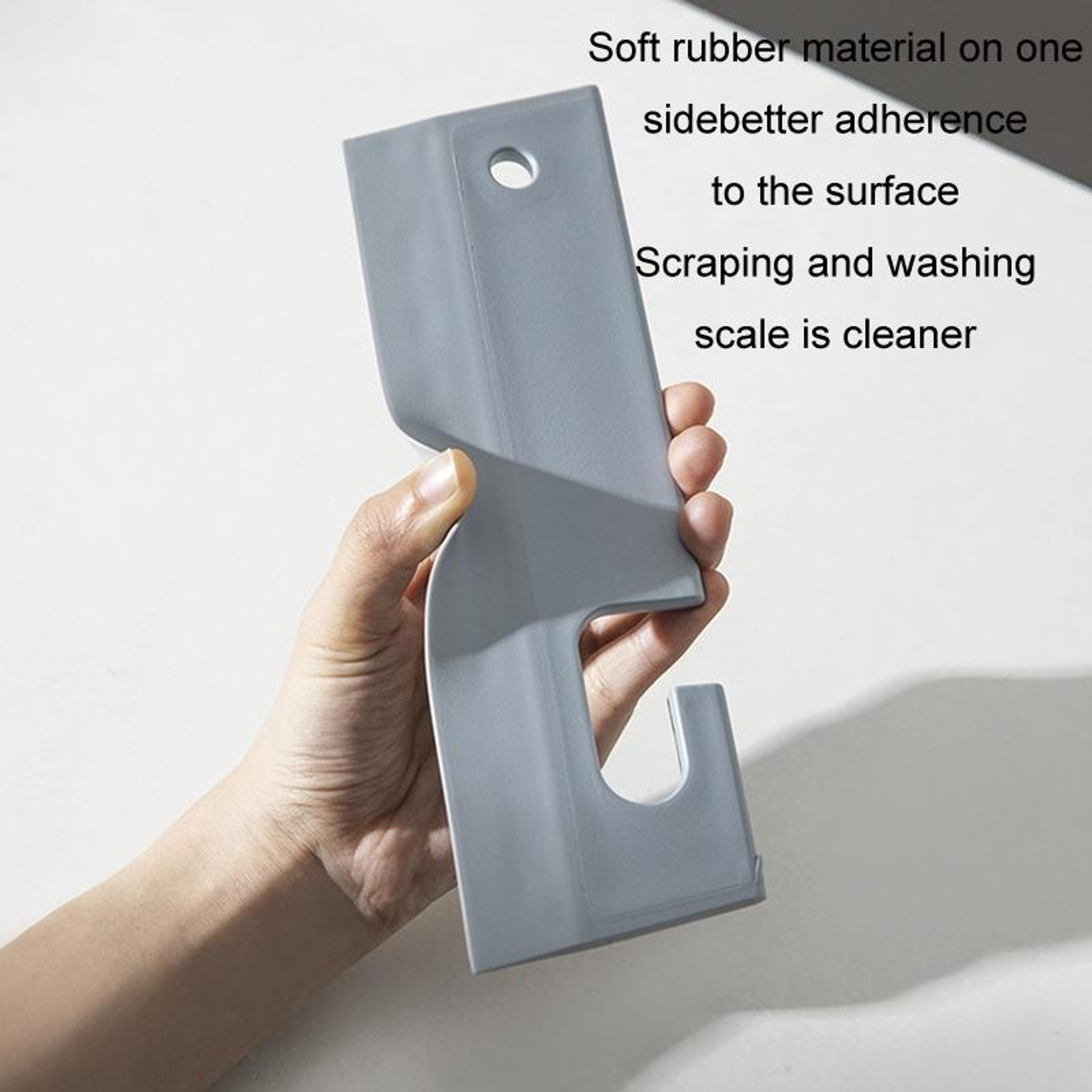Premium Silicone Shower Squeegee Bathroom Mirror Cleaner Tool – view 3