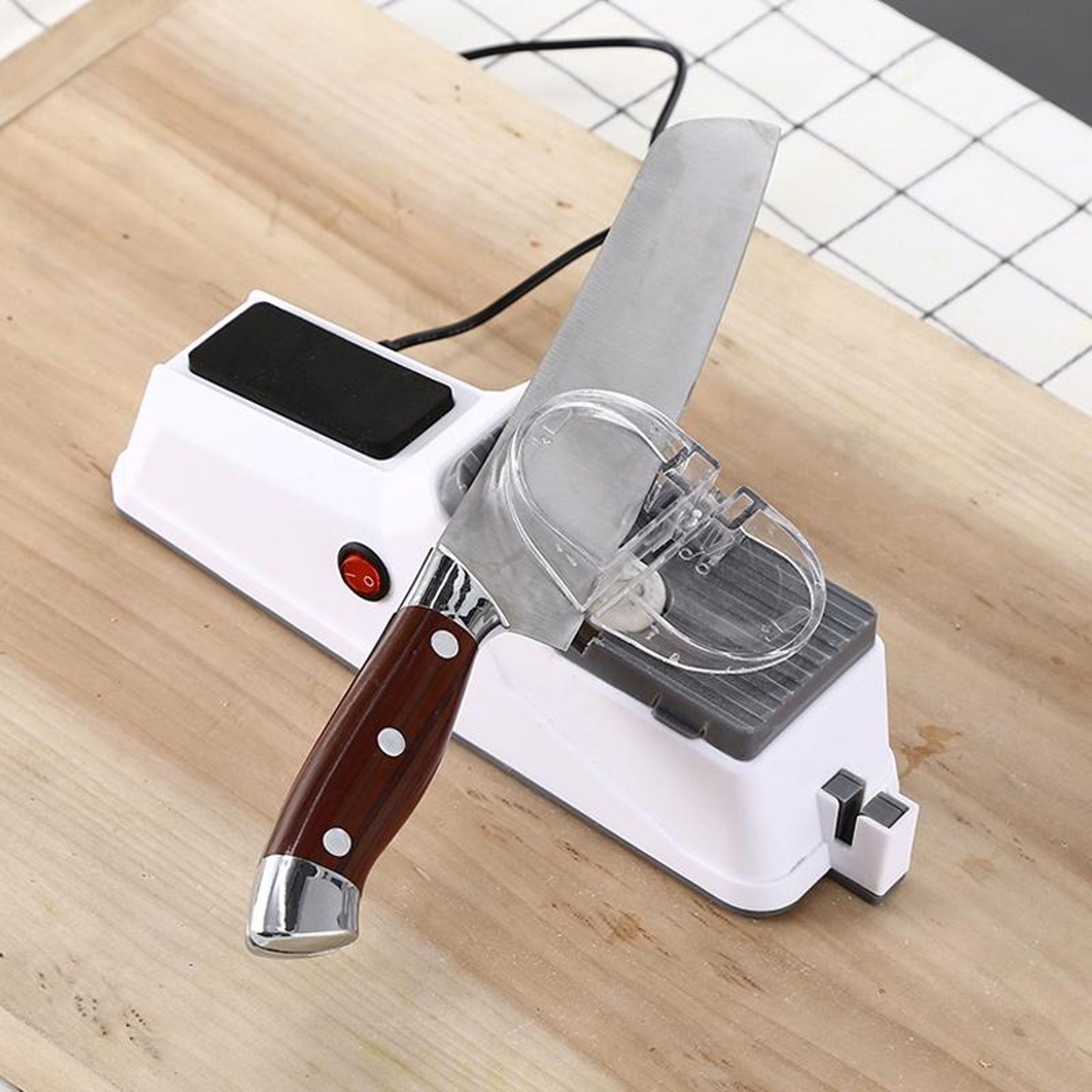 Electric DoubleSided Knife Sharpener For Kitchen Fast Knife Sharpener  Electric Knife Sharpener 5