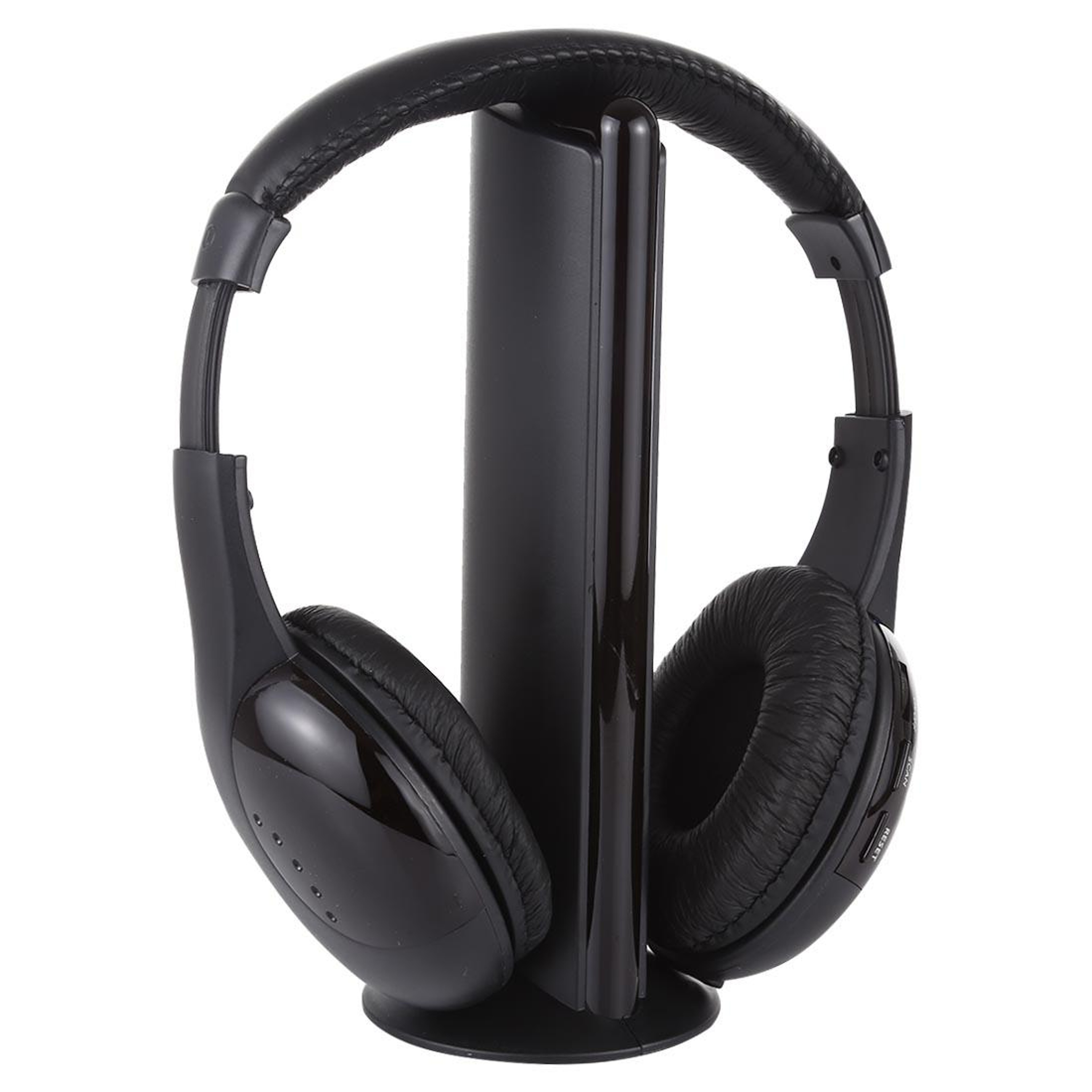 Wireless TV Headphones With FM Radio And Wired Mode 0
