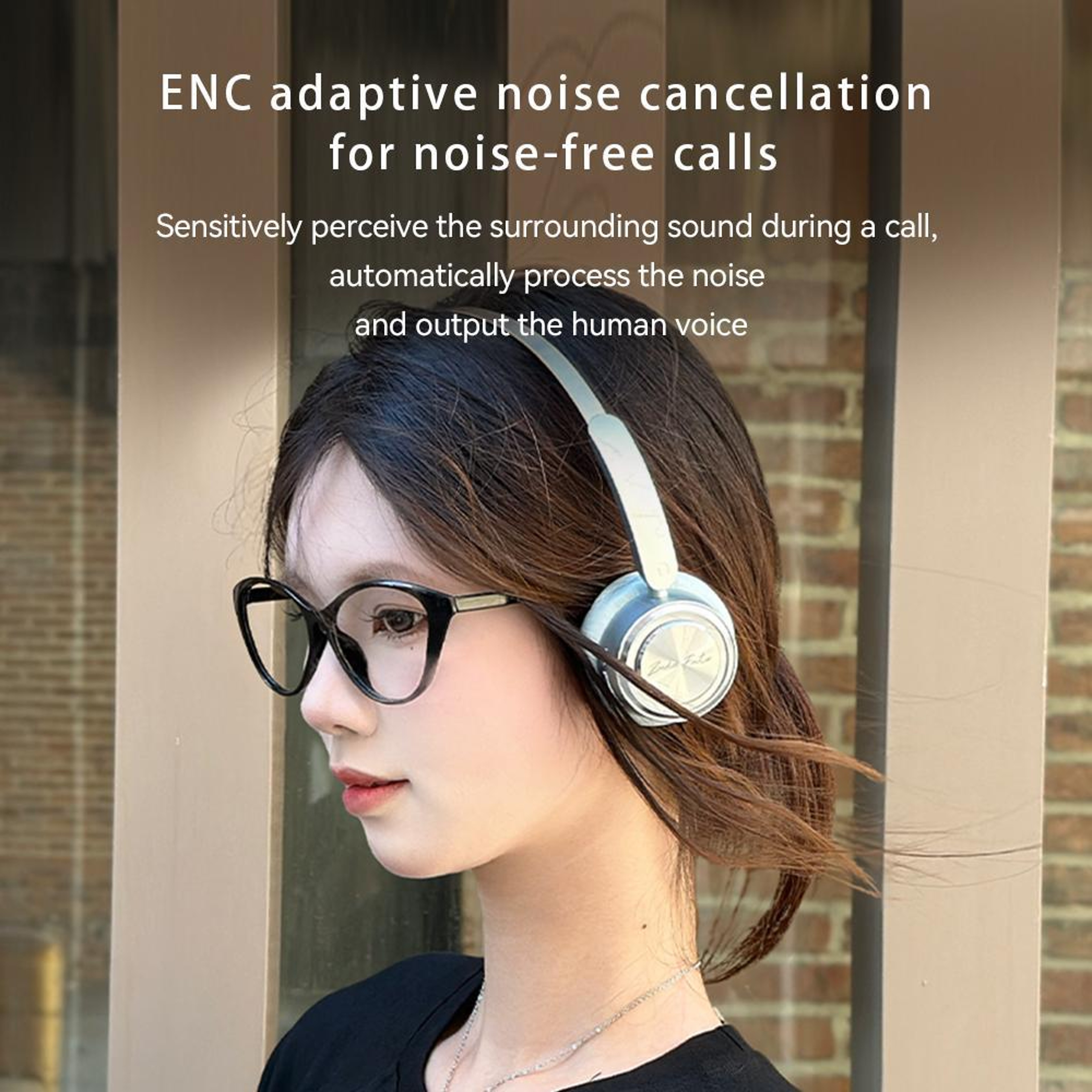 Mini Open Ear Bluetooth Headphones With Noise Cancelling  HiFi Sound 13